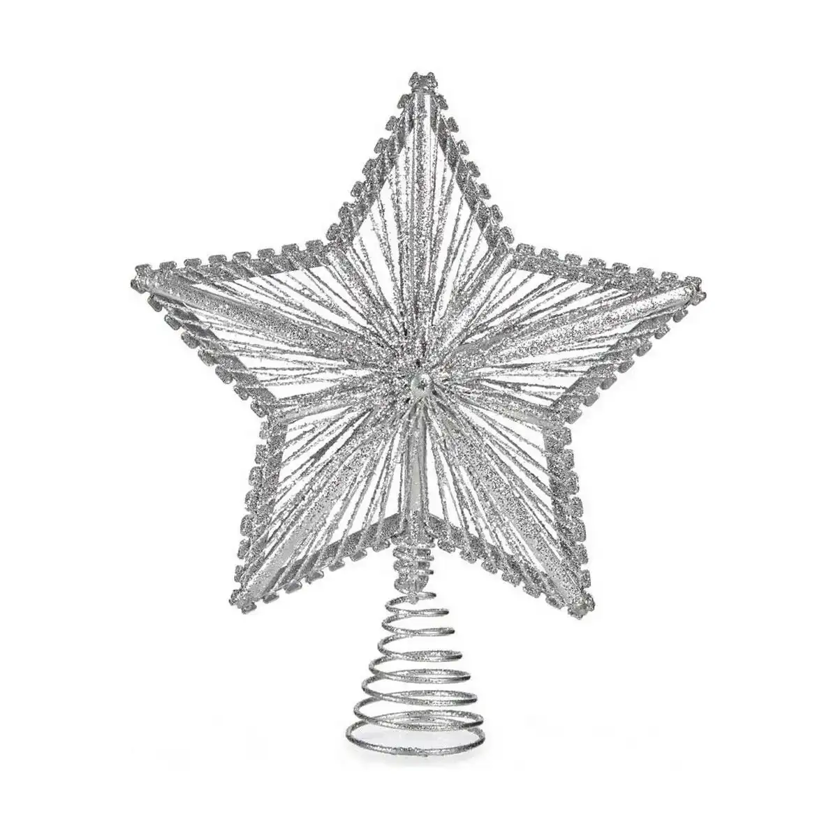 Etoile de noel argente acier plastique_2783. DIAYTAR COTE D'IVOIRE - Votre Destination pour un Shopping Éclairé. Parcourez notre boutique en ligne pour découvrir des produits de qualité qui embelliront votre quotidien.
