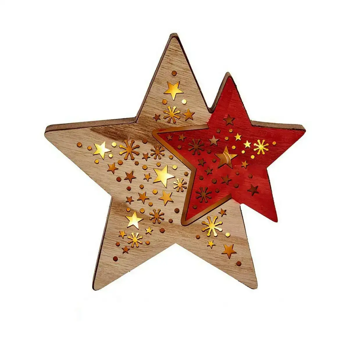 Etoile de noel lumiere 2 3 x 18 2 x 19 cm rouge bois marron_9519. DIAYTAR COTE D'IVOIRE - L'Art du Shopping Facilité. Naviguez sur notre plateforme en ligne pour découvrir une expérience d'achat fluide et agréable, avec une gamme de produits adaptés à tous.