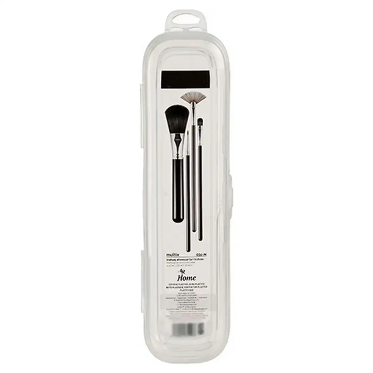 Etui de maquillage 6 5 x 4 5 x 25 cm transparent plastique_8323. DIAYTAR COTE D'IVOIRE - Où Choisir est un Plaisir. Explorez notre boutique en ligne et choisissez parmi des produits de qualité qui satisferont vos besoins et vos goûts.