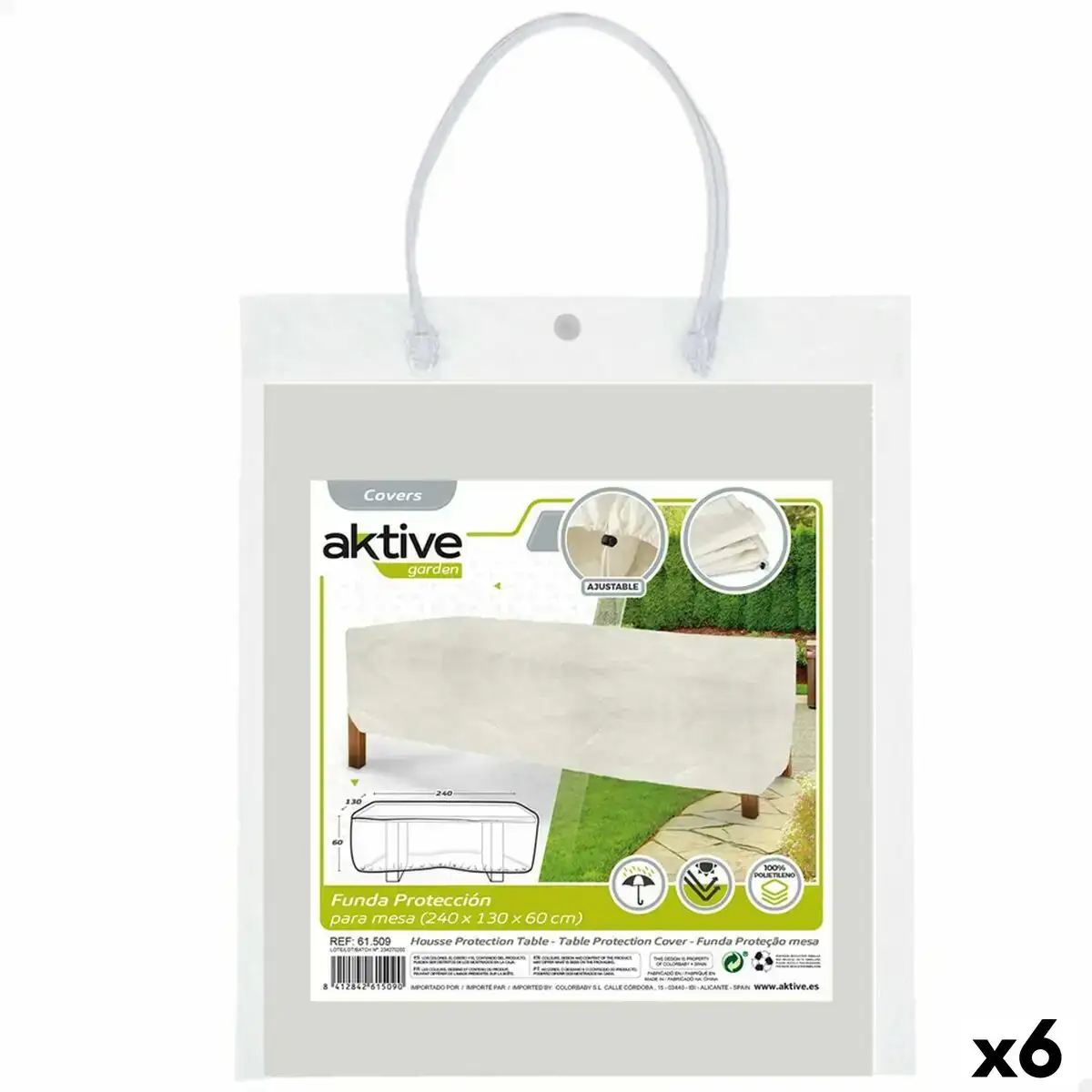 Etui de protection aktive tables 240 x 60 x 130 cm polyethylene 6 unites _9135. Entrez dans l'Univers de DIAYTAR COTE D'IVOIRE - Où l'Innovation Rencontre la Tradition. Explorez notre sélection de produits modernes et traditionnels qui incarnent l'esprit dynamique du Côte d'Ivoire.