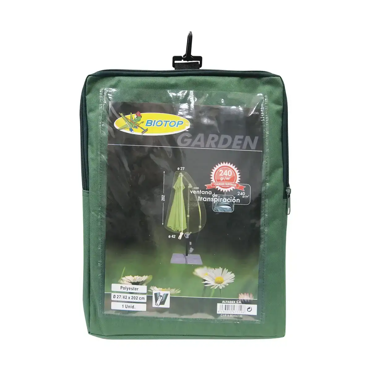Etui de protection altadex parasol vert_1127. DIAYTAR COTE D'IVOIRE - Où la Mode et le Confort se Rencontrent. Plongez dans notre univers de produits et trouvez des articles qui vous habillent avec style et aisance.