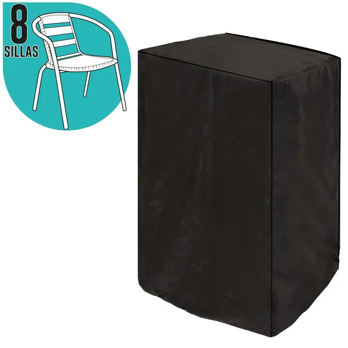Etui de protection pour les chaises noir pvc 66 x 66 x 170 cm_7128. Entrez dans l'Univers de DIAYTAR COTE D'IVOIRE - Où Choisir est un Voyage. Explorez notre gamme diversifiée et trouvez des articles qui répondent à tous vos besoins et envies.