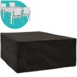 Etui de protection table noir pvc 173 x 215 x 90 cm_7547. DIAYTAR COTE D'IVOIRE - Votre Portail vers l'Extraordinaire. Parcourez nos collections et découvrez des produits qui vous emmènent au-delà de l'ordinaire, créant une expérience de shopping mémorable.