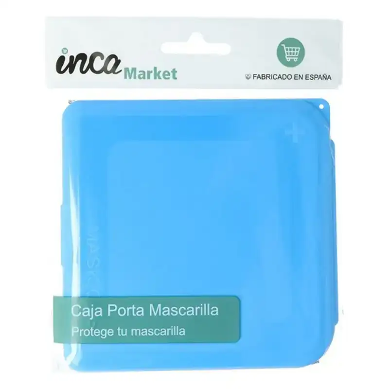 Etui de stockage de masques inca bleu_6026. DIAYTAR COTE D'IVOIRE - L'Art de Choisir, l'Art de Vivre. Parcourez notre boutique en ligne et choisissez parmi des produits de qualité qui ajoutent de l'élégance à votre quotidien.