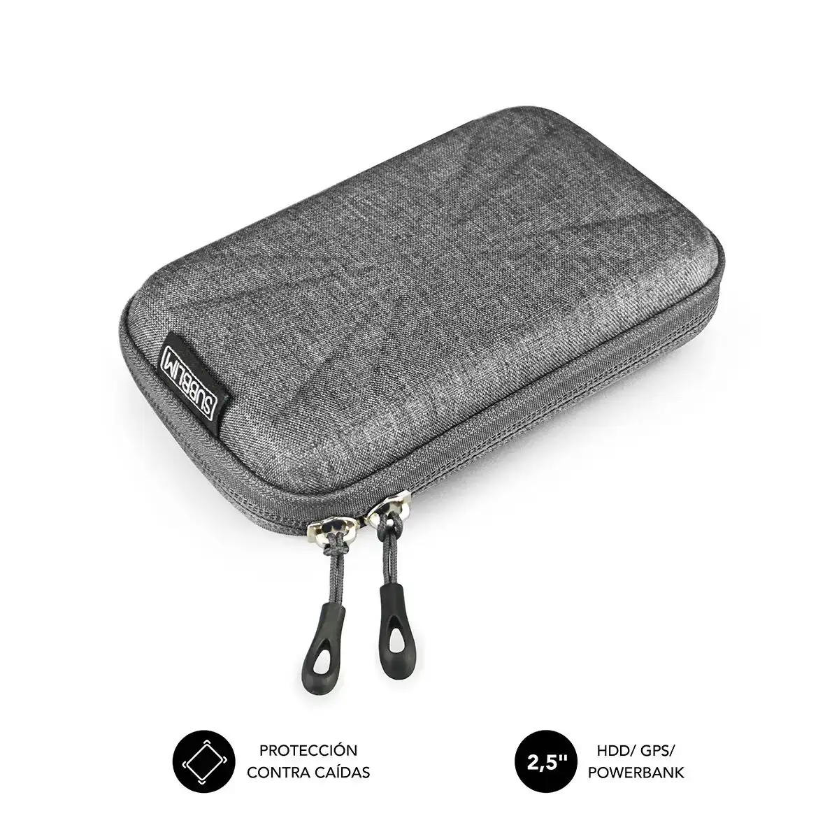Etui subblim subhddhbc002 gris_1683. DIAYTAR COTE D'IVOIRE - L'Univers du Choix et de l'Authenticité. Explorez notre catalogue et découvrez des articles qui incarnent le patrimoine du Côte d'Ivoire et la modernité du monde.