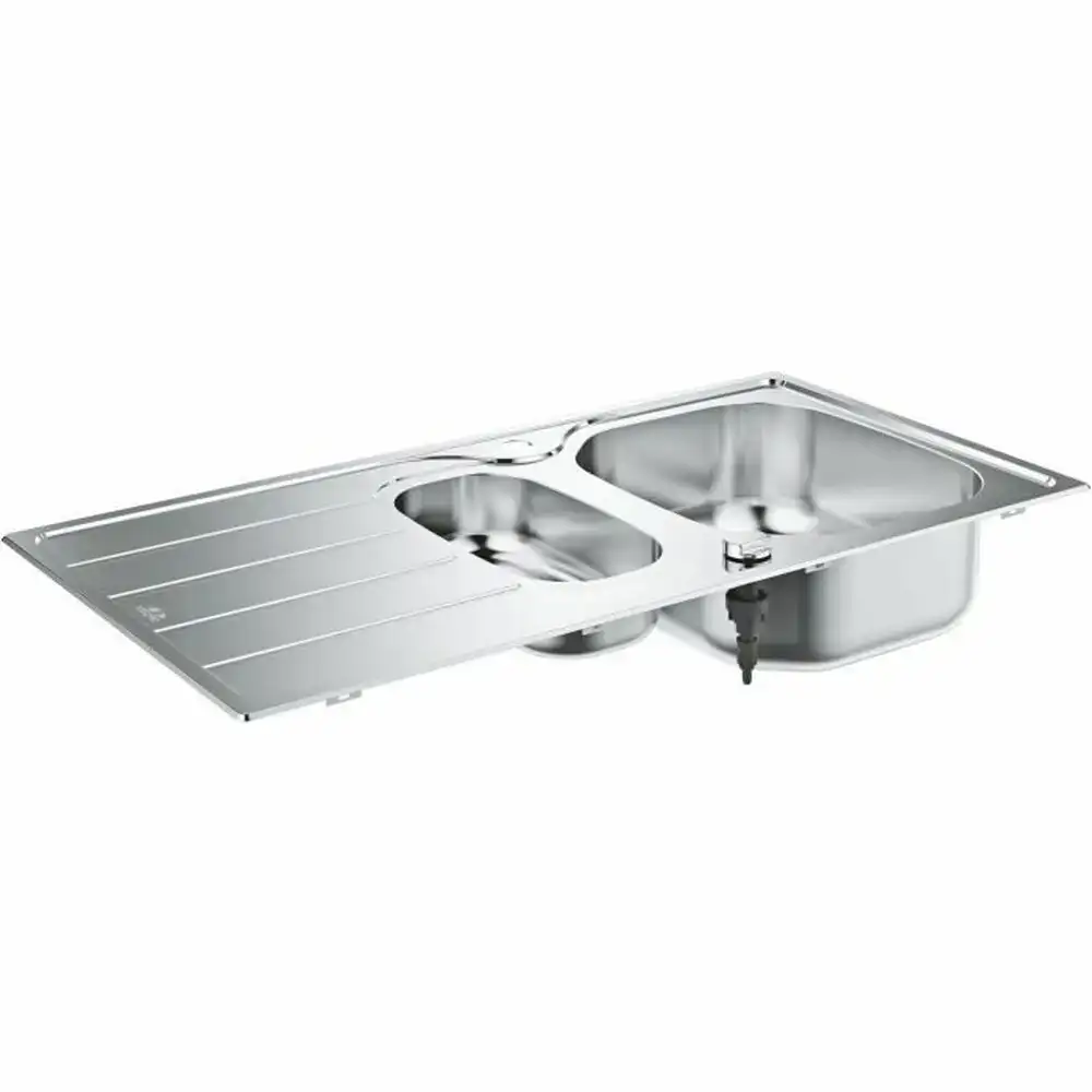 Evier a deux cuves avec egouttoir grohe k200 60 s_3129. Bienvenue sur DIAYTAR COTE D'IVOIRE - Où l'Élégance Rencontrer la Tradition. Explorez notre gamme variée et trouvez des articles qui marient le chic moderne au charme ancestral.