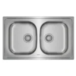 Evier double teka universe 115040007 80 cm_9957. DIAYTAR COTE D'IVOIRE - Là où la Beauté Rencontre la Fonctionnalité. Parcourez notre sélection pour trouver des produits qui allient esthétique et praticité, pour un quotidien sublimé.