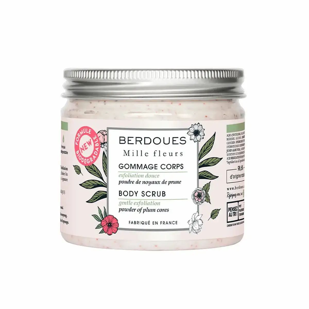 Exfoliant corps berdoues mille fleurs 200 ml _2870. DIAYTAR COTE D'IVOIRE - L'Art du Shopping Distinctif. Naviguez à travers notre gamme soigneusement sélectionnée et choisissez des produits qui définissent votre mode de vie.
