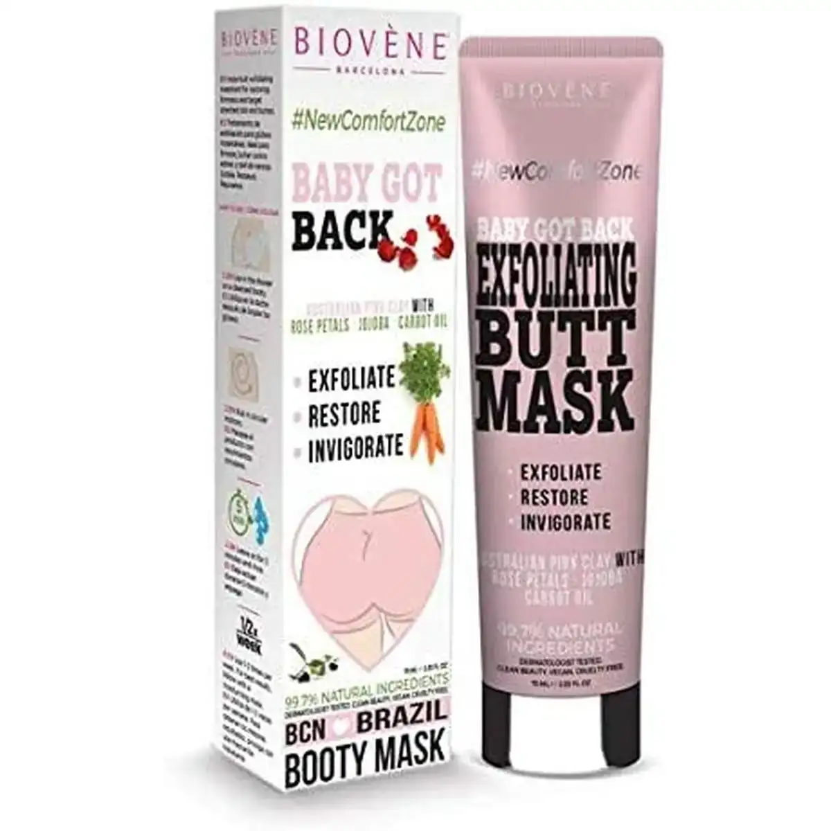 Exfoliant corps biovene baby got back fessiers 75 ml _4159. DIAYTAR COTE D'IVOIRE - Votre Source de Découvertes Shopping. Naviguez à travers nos catégories et découvrez des articles qui vous surprendront et vous séduiront.