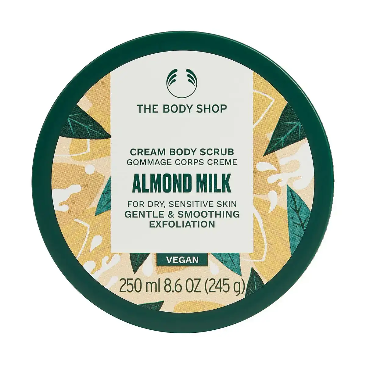 Exfoliant corps the body shop almond milk 250 ml_1905. DIAYTAR COTE D'IVOIRE - Votre Destination Shopping Inspirante. Explorez notre catalogue pour trouver des articles qui stimulent votre créativité et votre style de vie.