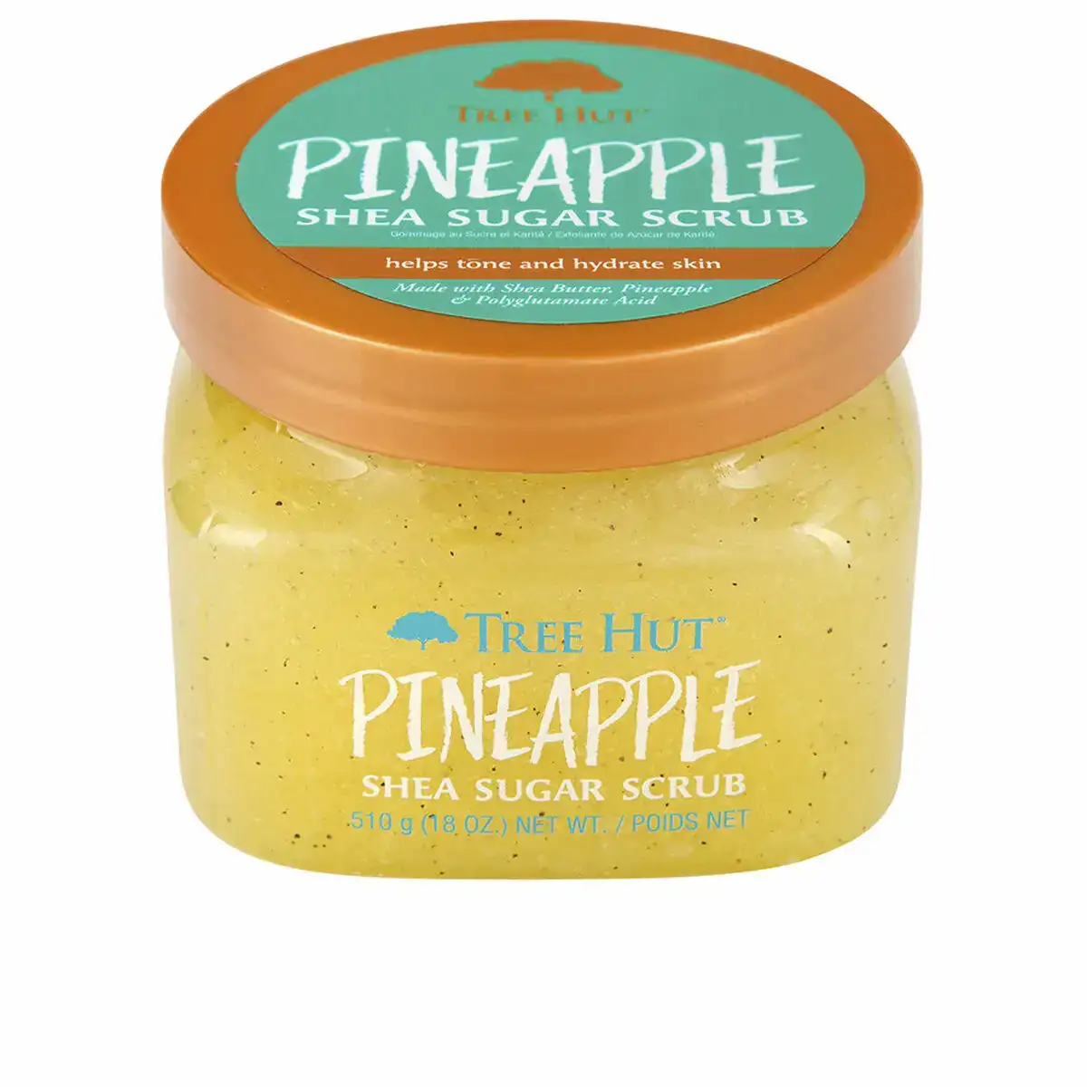 Exfoliant corps tree hut ananas 510 g_4829. Découvrez DIAYTAR COTE D'IVOIRE - Où l'Élégance Rencontre la Variété. Parcourez notre collection et trouvez des trésors cachés qui ajoutent une touche de sophistication à votre vie quotidienne.