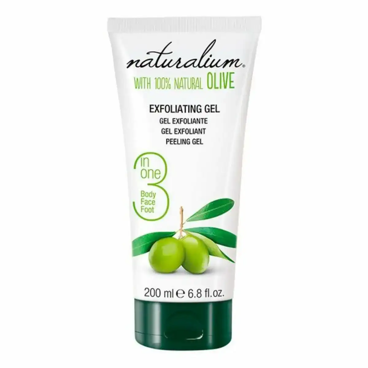 Exfoliant visage olive naturalium 200 ml _6553. DIAYTAR COTE D'IVOIRE - Où Chaque Achat Raconte une Histoire. Parcourez notre boutique en ligne pour trouver des articles qui évoquent le savoir-faire et la tradition du Côte d'Ivoire.