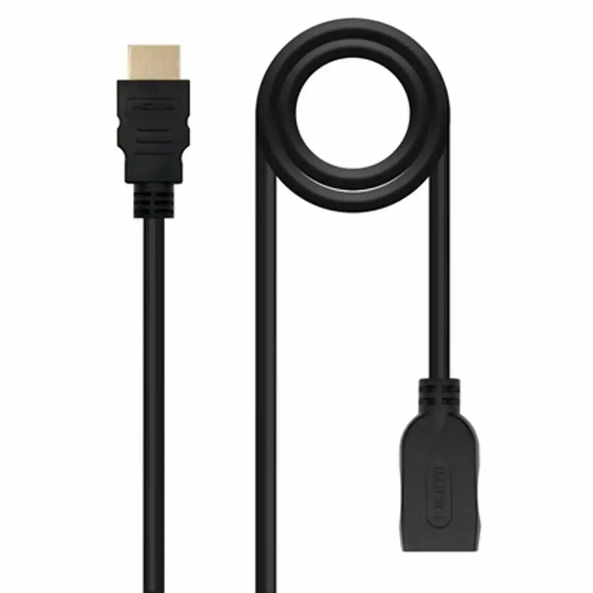 Extension hdmi nanocable v2 0 2 m _5471. DIAYTAR COTE D'IVOIRE - Votre Plateforme Shopping, Votre Choix Éclairé. Explorez nos offres et choisissez des articles de qualité qui reflètent votre style et vos valeurs.