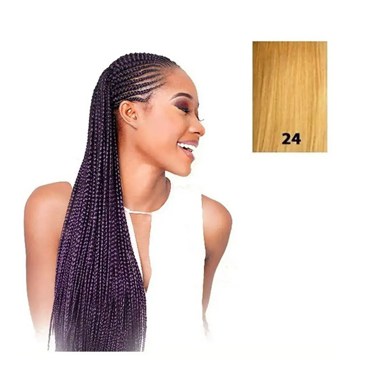Extensions pour les cheveux x pression 24 no 24_7577. DIAYTAR COTE D'IVOIRE - L'Artisanat à Portée de Clic. Découvrez notre boutique en ligne pour trouver des produits uniques qui célèbrent la créativité et l'artisanat sénégalais.