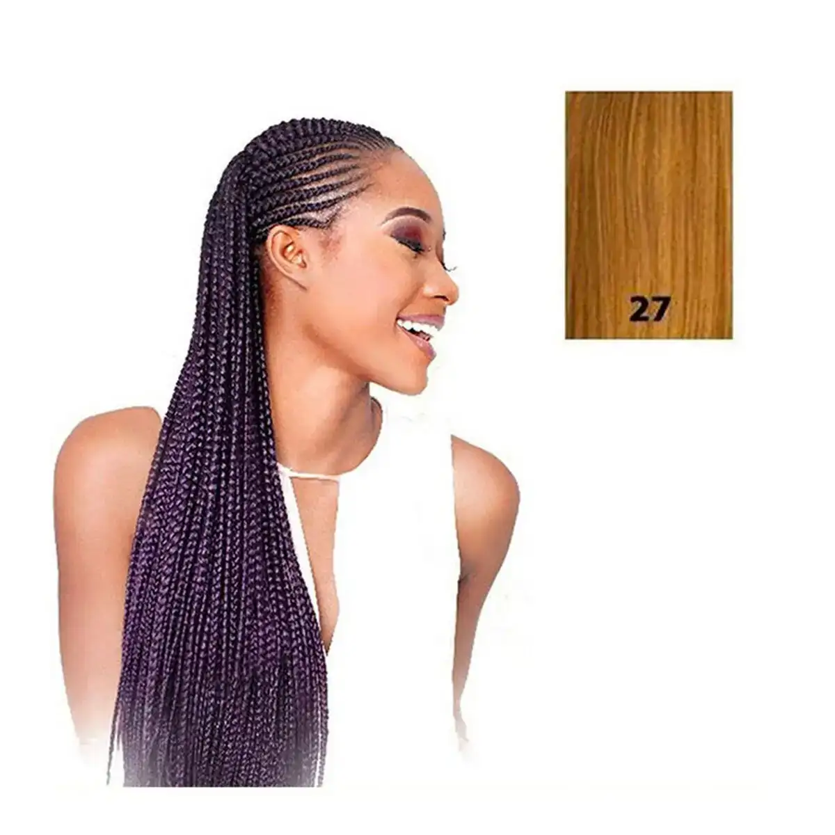 Extensions pour les cheveux x pression 27 no 27_7414. Bienvenue sur DIAYTAR COTE D'IVOIRE - Où Chaque Produit a son Histoire. Découvrez notre sélection unique et choisissez des articles qui racontent la richesse culturelle et artistique du Côte d'Ivoire.