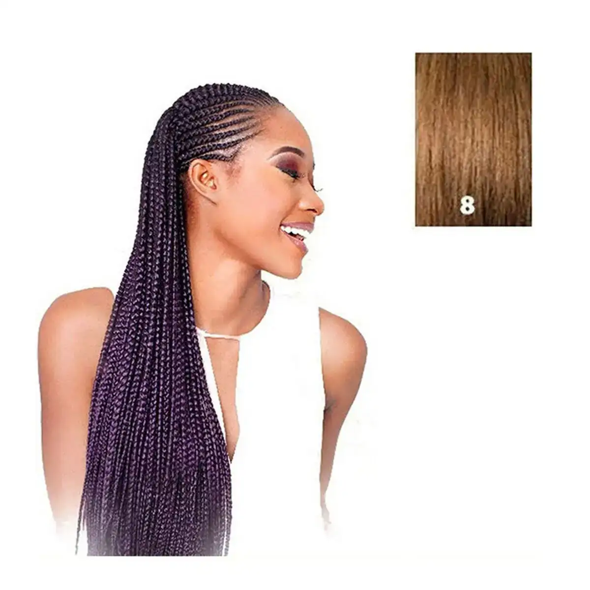 Extensions pour les cheveux x pression 8 no 8_2239. DIAYTAR COTE D'IVOIRE - Là où la Beauté Rencontre la Fonctionnalité. Parcourez notre sélection pour trouver des produits qui allient esthétique et praticité, pour un quotidien sublimé.