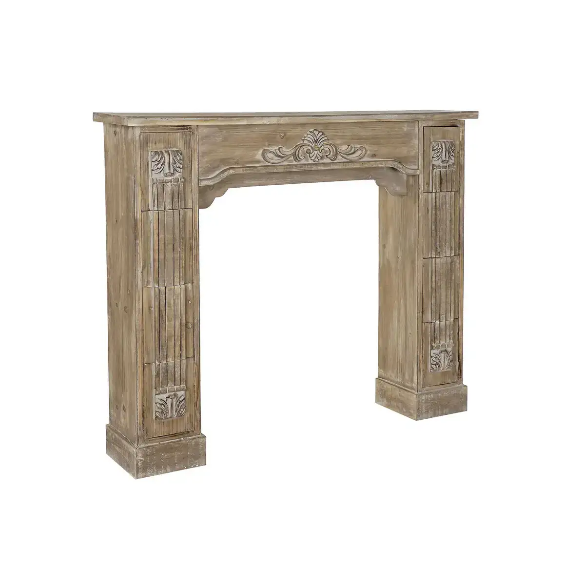 Facades de cheminee dkd home decor marron 120 x 23 x 100 cm sapin bois_5065. DIAYTAR COTE D'IVOIRE - Là où Chaque Produit est une Trouvaille Unique. Découvrez notre boutique en ligne et trouvez des articles qui vous distinguent par leur originalité.