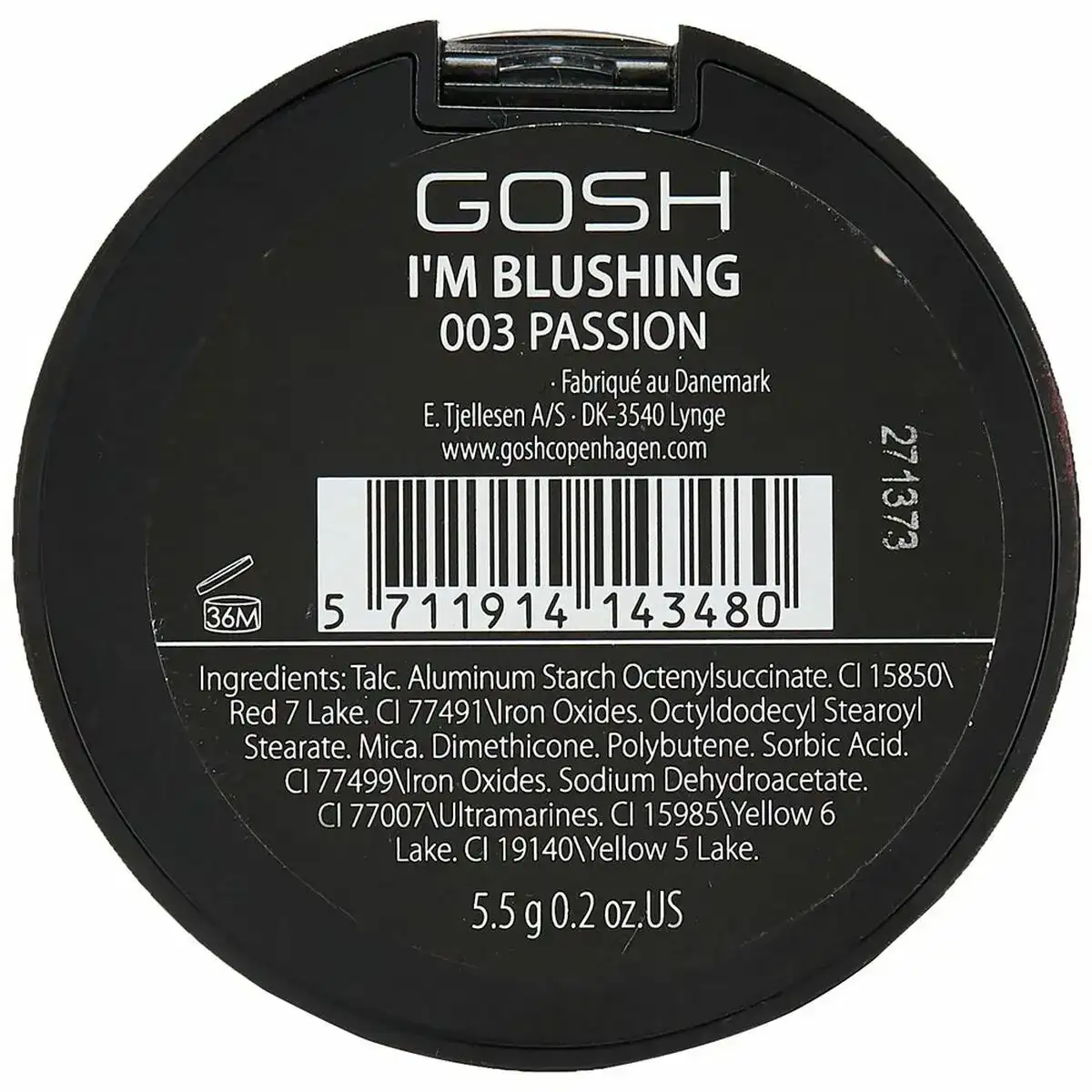 Fard gosh copenhagen 5 5 g _8479. DIAYTAR COTE D'IVOIRE - L'Équilibre Parfait entre Tradition et Modernité. Explorez notre collection pour trouver des produits qui incarnent la culture et la contemporanéité du Côte d'Ivoire.