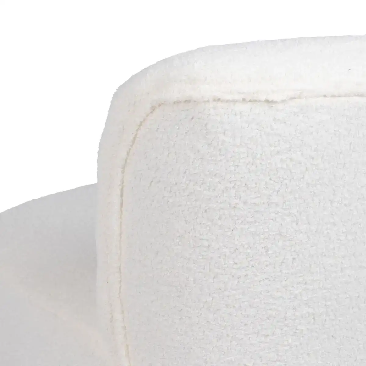 Fauteuil 62 x 75 x 74 cm tissu synthetique metal blanc_8843. DIAYTAR COTE D'IVOIRE - Où Choisir Devient un Plaisir. Découvrez notre boutique en ligne et choisissez parmi une variété de produits qui satisferont tous vos besoins.