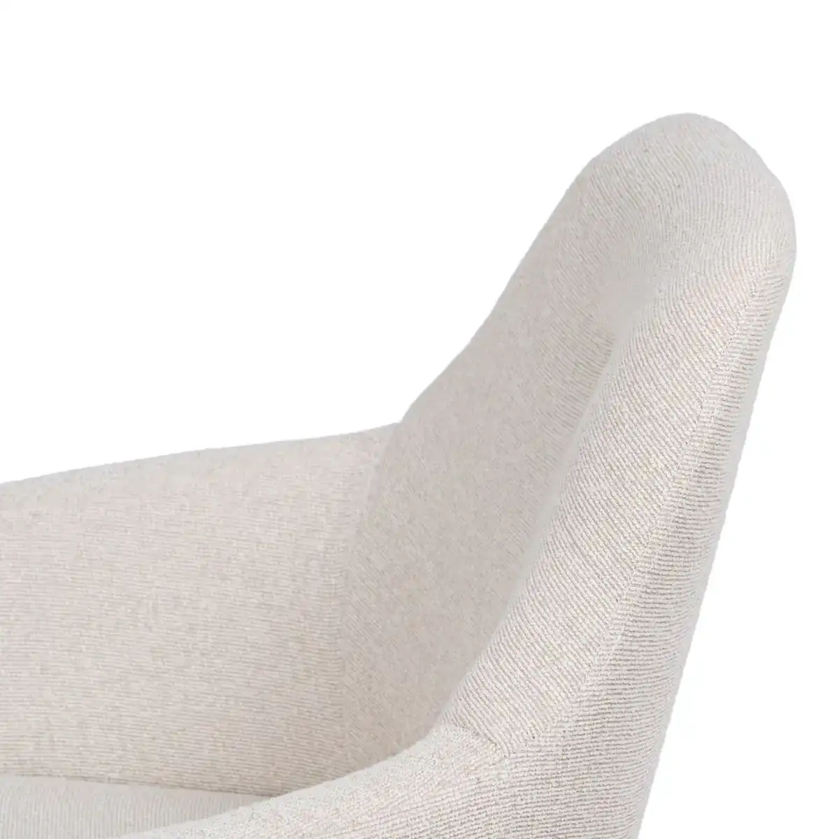 Fauteuil 65 x 65 x 77 cm tissu synthetique beige metal_9310. DIAYTAR COTE D'IVOIRE - Où Chaque Achat Raconte une Histoire. Explorez notre boutique en ligne et créez votre propre narration à travers notre diversité de produits, chacun portant une signification unique.