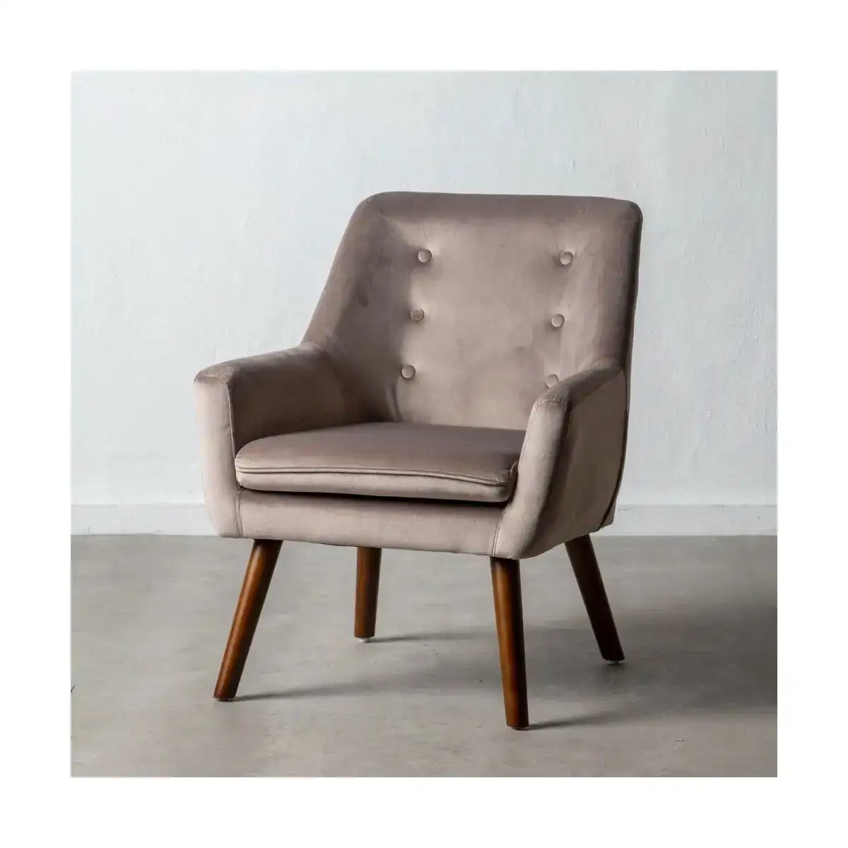 Fauteuil 67 x 67 x 81 5 cm tissu synthetique bois taupe_2611. Bienvenue sur DIAYTAR COTE D'IVOIRE - Votre Fenêtre sur le Shopping Moderne. Parcourez notre boutique en ligne et découvrez des produits qui incarnent l'évolution du style et de la qualité.