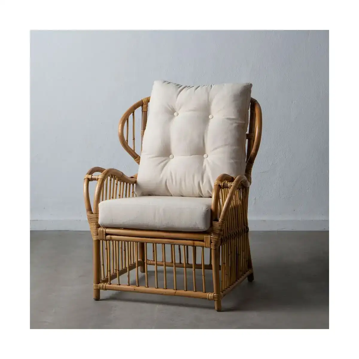 Fauteuil 77 5 x 64 x 94 cm naturel rotin_2208. Entrez dans le Monde de DIAYTAR COTE D'IVOIRE - Où Chaque Article Raconte une Histoire Unique. Explorez notre boutique en ligne pour dénicher des trésors qui incarnent l'âme du Côte d'Ivoire.