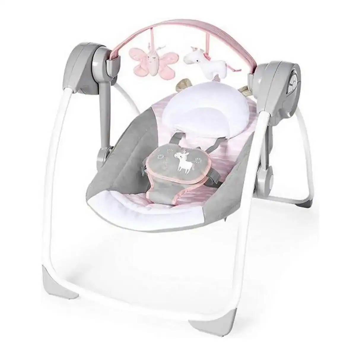 Fauteuil a bascule ingenuity compact swing flora rose clair_2923. DIAYTAR COTE D'IVOIRE - Là où Chaque Achat a du Sens. Explorez notre gamme et choisissez des produits qui racontent une histoire, du traditionnel au contemporain.