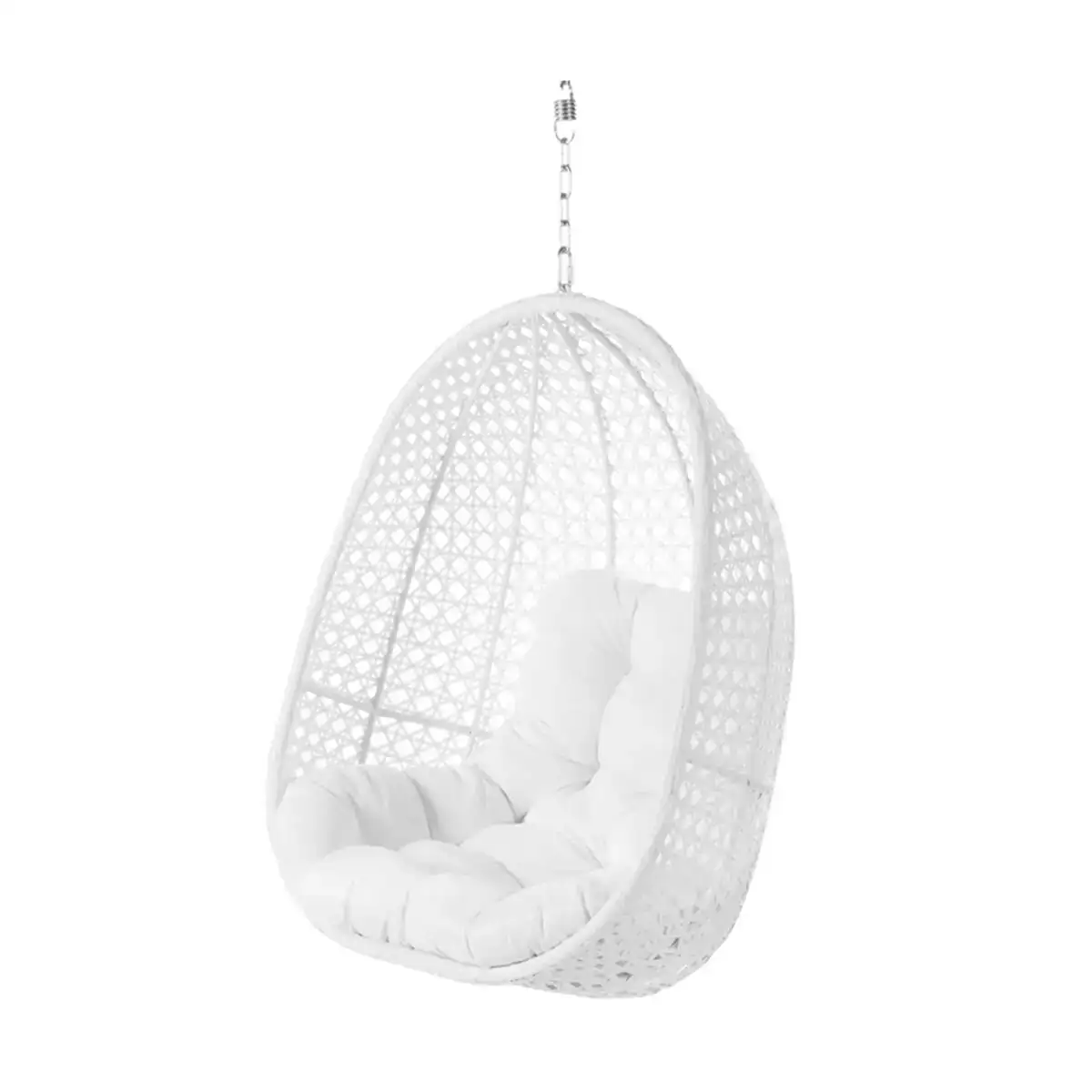 Fauteuil de jardin suspendu dido blanc 81 x 64 x 111 5 cm_2485. DIAYTAR COTE D'IVOIRE - L'Art du Shopping Facilité. Naviguez sur notre plateforme en ligne pour découvrir une expérience d'achat fluide et agréable, avec une gamme de produits adaptés à tous.