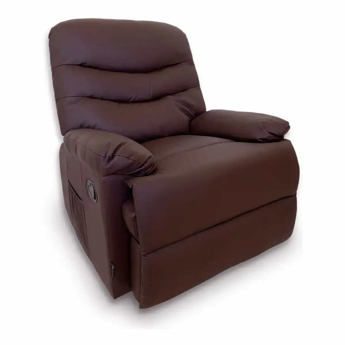 Fauteuil de relaxation massant astan hogar manuel chocolat cuir synthetoqie_2248. DIAYTAR COTE D'IVOIRE - Où Choisir est une Célébration de l'Artisanat Local. Découvrez notre boutique en ligne et choisissez des produits qui incarnent la passion des artisans sénégalais.