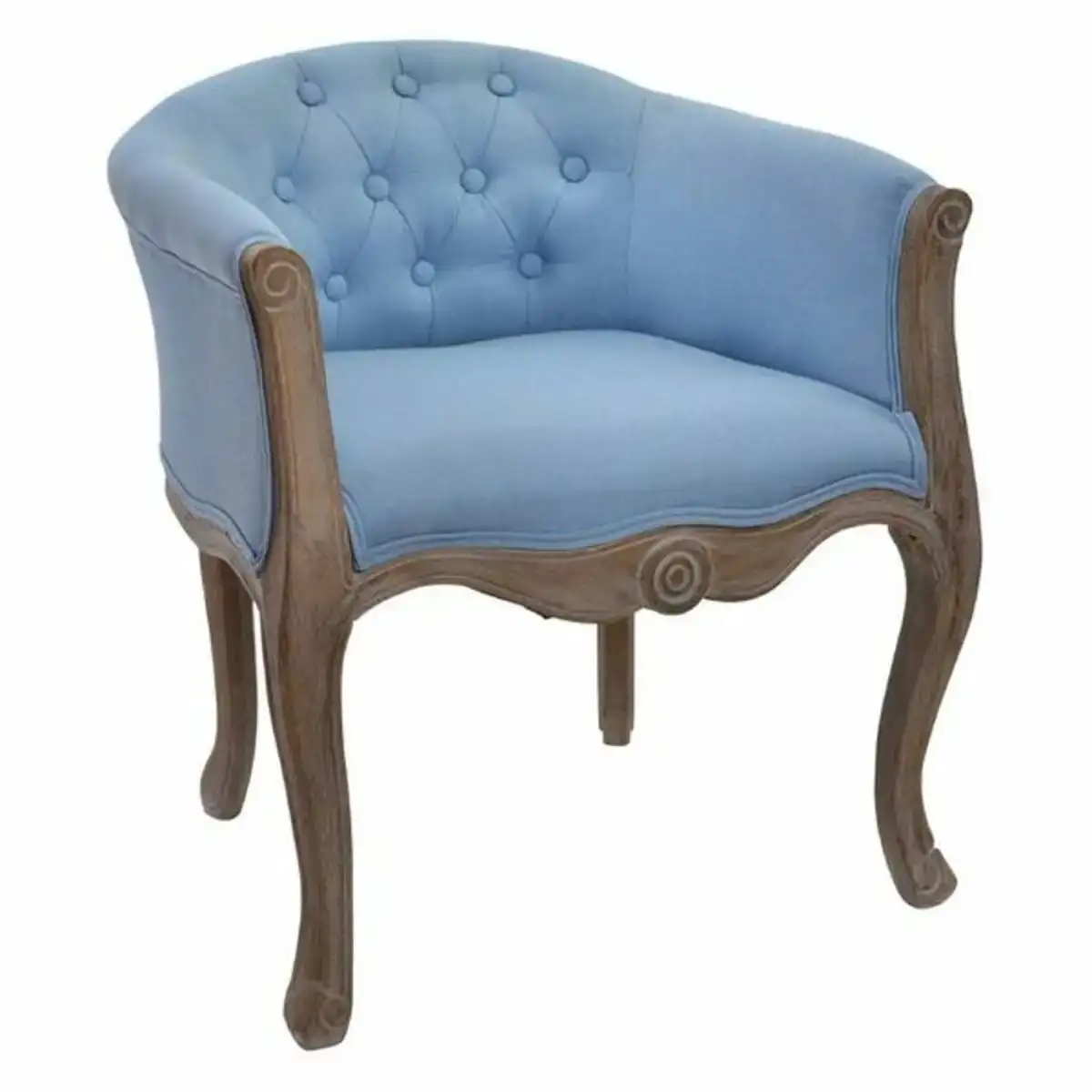 Fauteuil dkd home decor bleu polyester bois 58 x 56 x 69 cm _1594. Entrez dans l'Univers de DIAYTAR COTE D'IVOIRE - Où l'Élégance et la Variété se Rencontrent. Parcourez notre catalogue pour dénicher des articles qui ajoutent une touche d'élégance à votre vie.