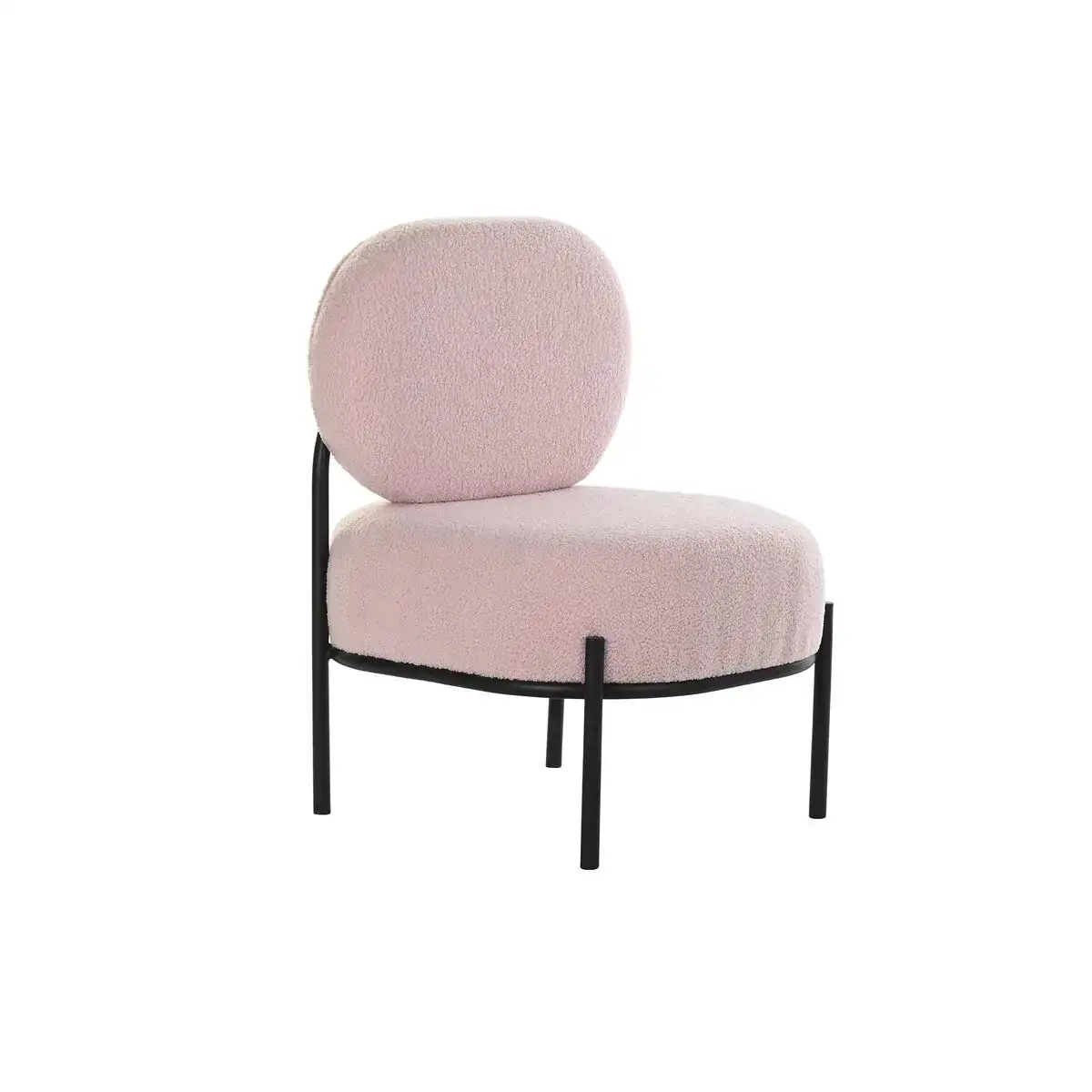 Fauteuil dkd home decor noir rose metal 51 x 61 x 79 cm_6866. Entrez dans l'Univers de DIAYTAR COTE D'IVOIRE - Où Choisir est un Voyage. Explorez notre gamme diversifiée et trouvez des articles qui répondent à tous vos besoins et envies.
