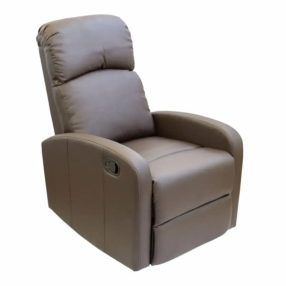 Fauteuil inclinable astan hogar relax manuel chocolat cuir synthetoqie_5065. DIAYTAR COTE D'IVOIRE - Votre Escale Shopping incontournable. Explorez notre boutique en ligne et dénichez des trésors qui reflètent la richesse culturelle et la modernité du Côte d'Ivoire.