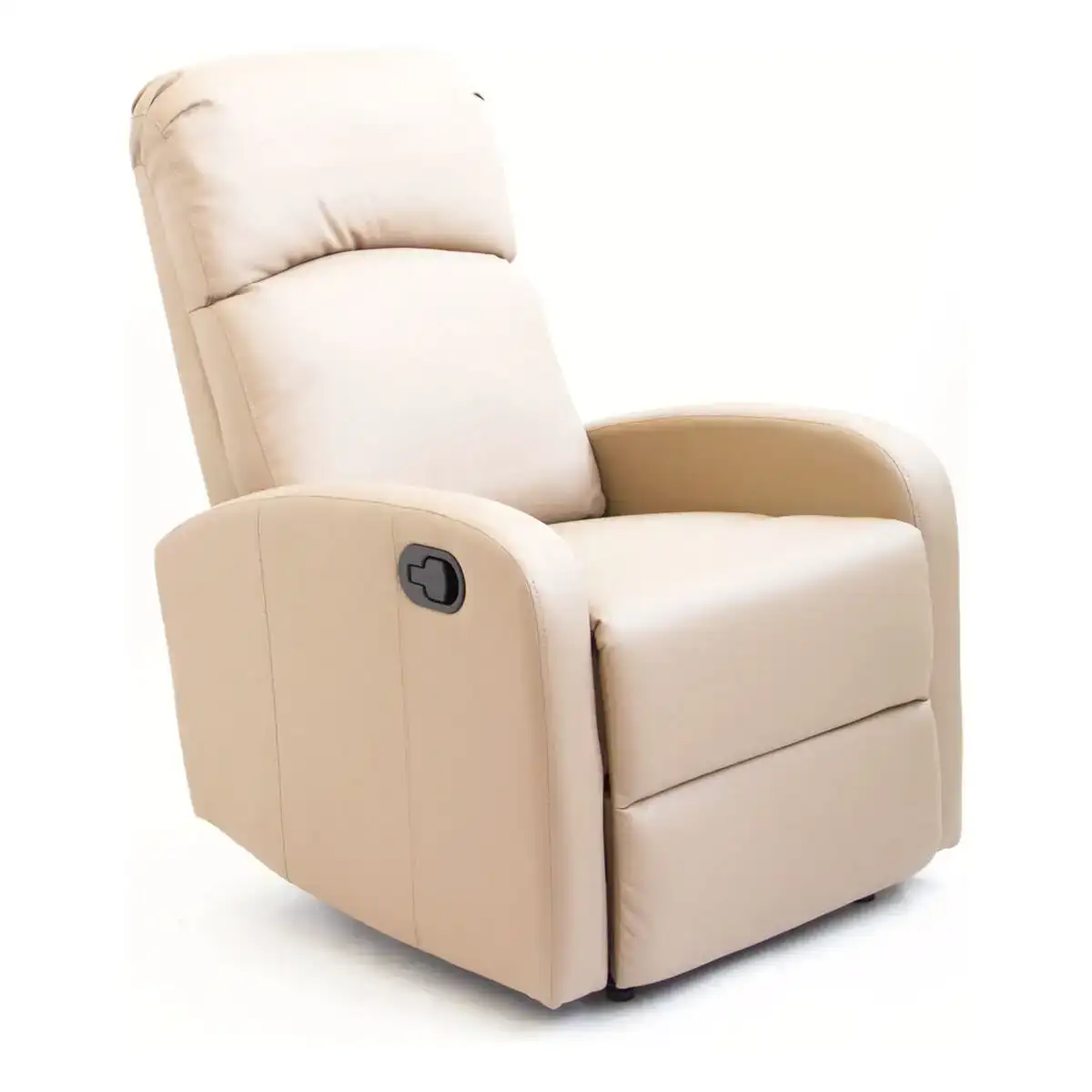Fauteuil inclinable astan hogar relax manuel marron clair cuir synthetoqie_8619. DIAYTAR COTE D'IVOIRE - L'Art de Vivre le Shopping Inspiré. Parcourez notre catalogue et choisissez des produits qui reflètent votre passion pour la beauté et l'authenticité.