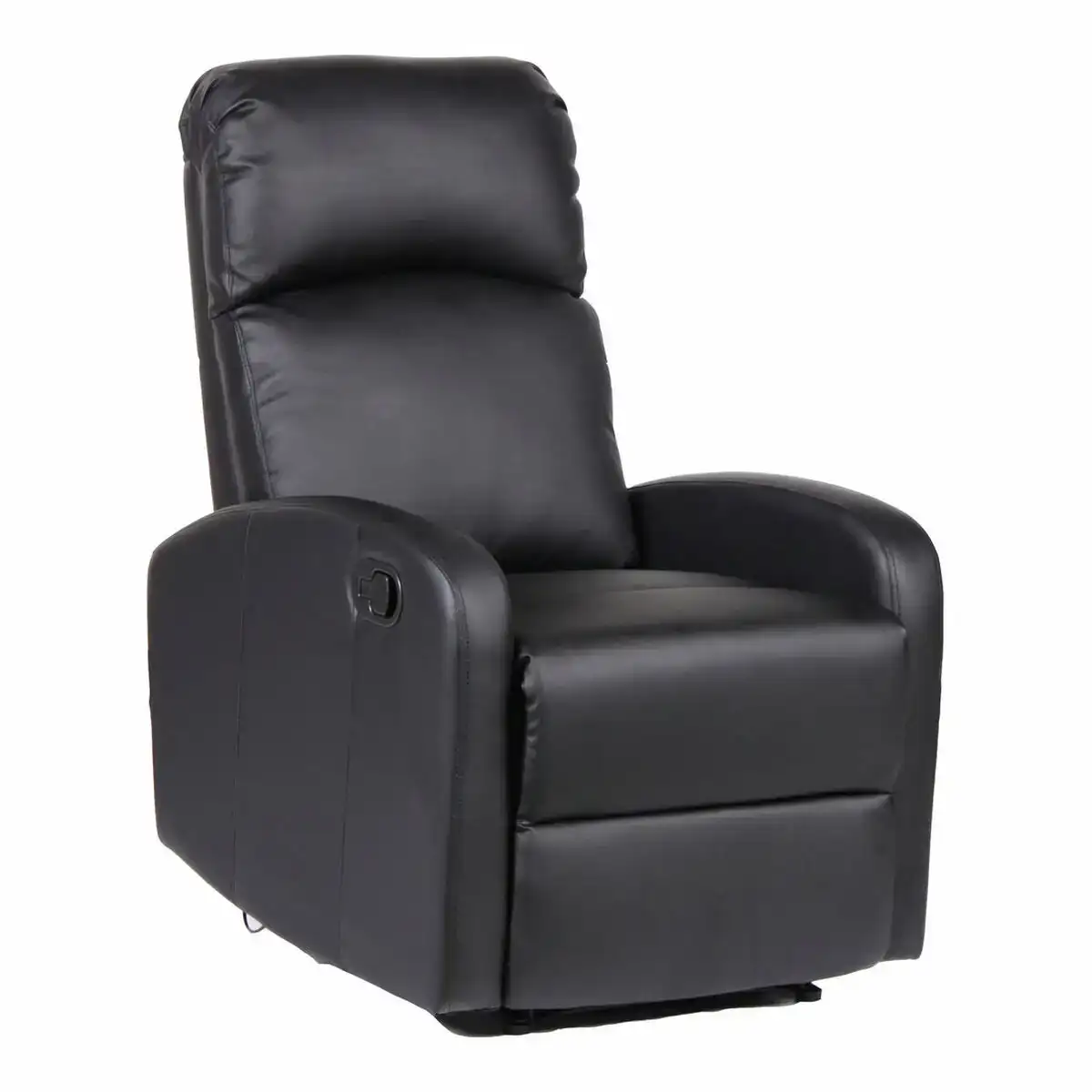 Fauteuil inclinable astan hogar relax manuel noir cuir synthetoqie_8561. DIAYTAR COTE D'IVOIRE - L'Art de Choisir, l'Art de Vivre. Parcourez notre boutique en ligne et choisissez parmi des produits de qualité qui ajoutent de l'élégance à votre quotidien.