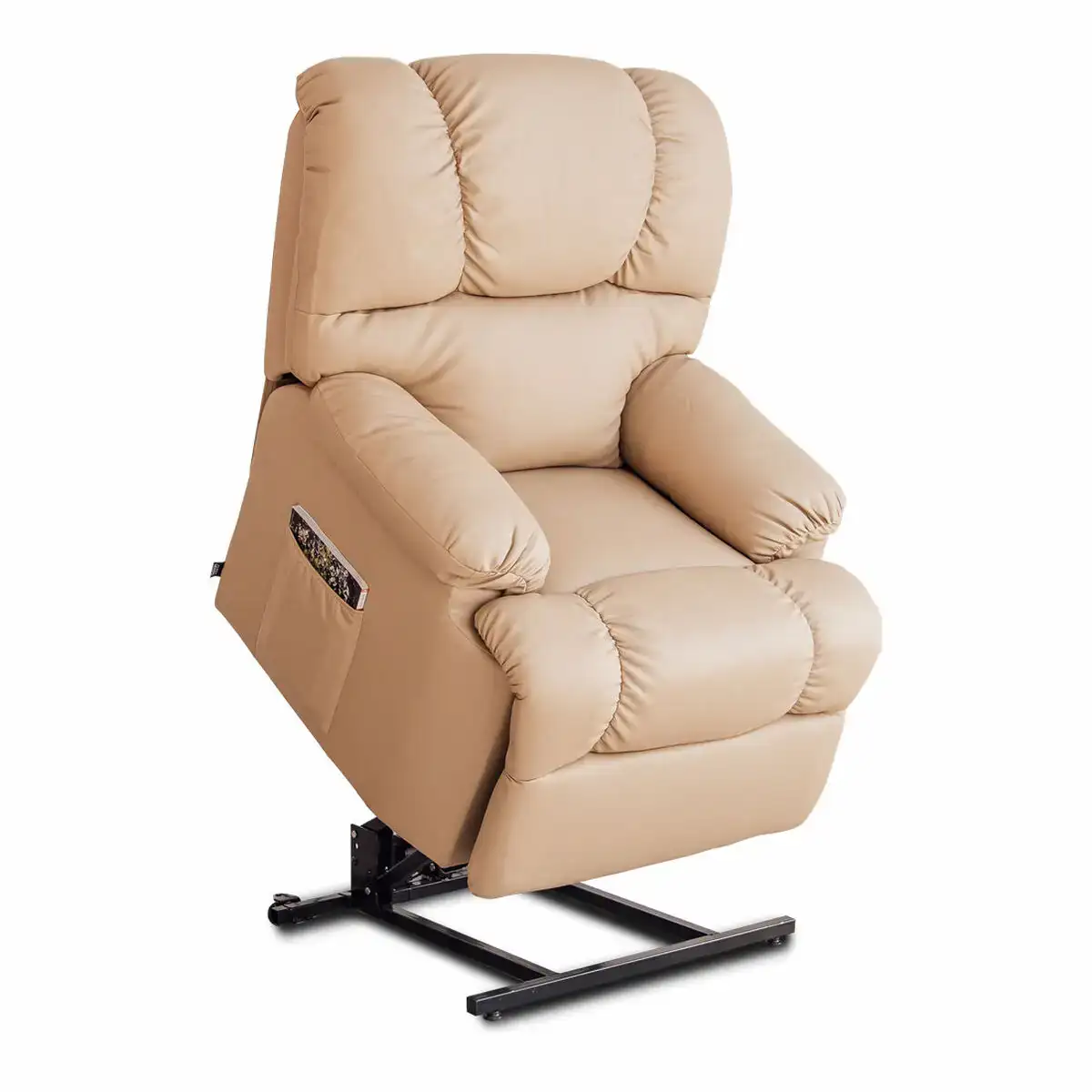 Fauteuil relax masseur leve personne astan hogar marron clair cuir synthetoqie_5099. Bienvenue sur DIAYTAR COTE D'IVOIRE - Là où Chaque Objet a une Âme. Plongez dans notre catalogue et trouvez des articles qui portent l'essence de l'artisanat et de la passion.