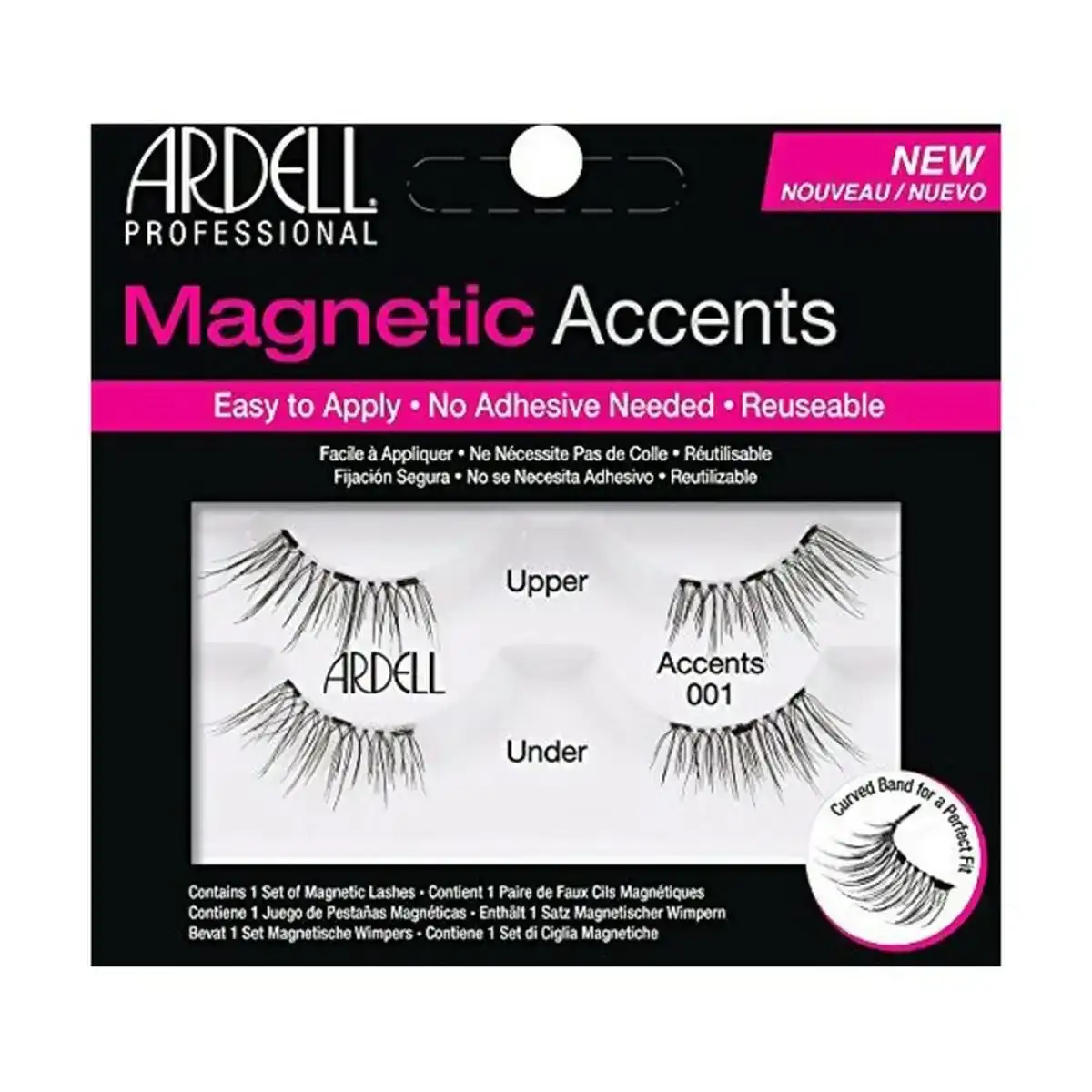 Faux cils magnetic accent ardell magnetic accent no 001_4915. DIAYTAR COTE D'IVOIRE - Votre Passage vers le Chic et l'Élégance. Naviguez à travers notre boutique en ligne pour trouver des produits qui ajoutent une touche sophistiquée à votre style.