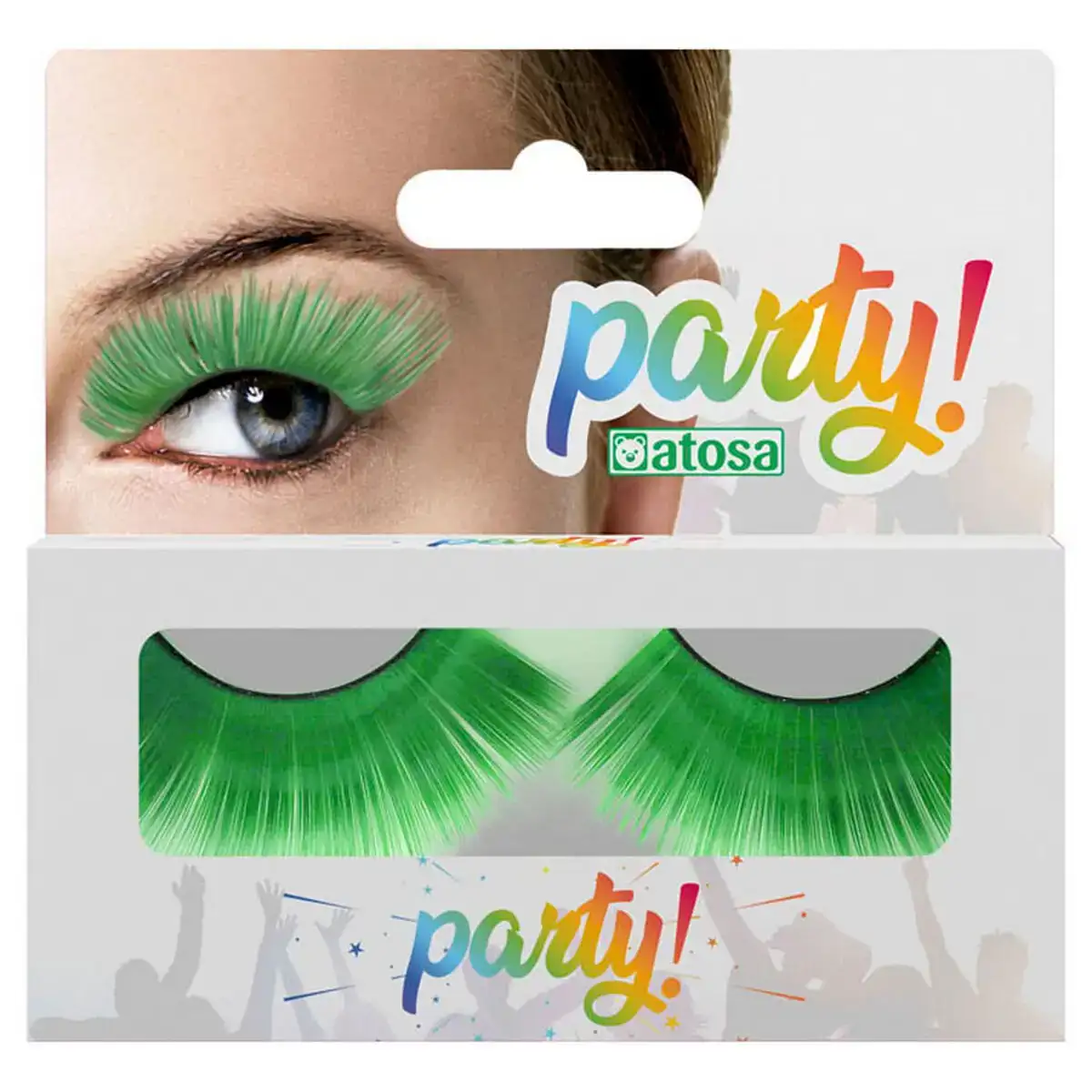 Faux cils vert_4747. DIAYTAR COTE D'IVOIRE - Où le Shopping Devient une Aventure Culturelle. Plongez dans notre univers de produits qui célèbrent l'héritage et l'artisanat du Côte d'Ivoire.