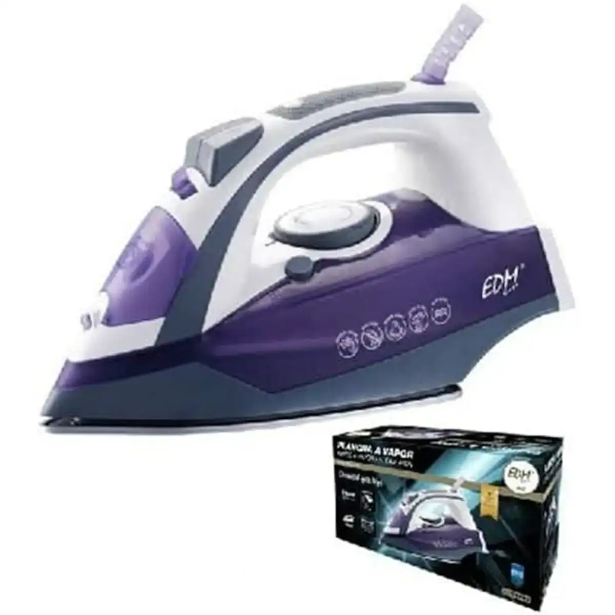 Fer a vapeur edm 2400 w_5769. DIAYTAR COTE D'IVOIRE - Votre Passage Vers l'Excellence Shopping. Découvrez un catalogue en ligne qui offre une expérience d'achat exceptionnelle, avec des produits soigneusement sélectionnés pour satisfaire tous les goûts.