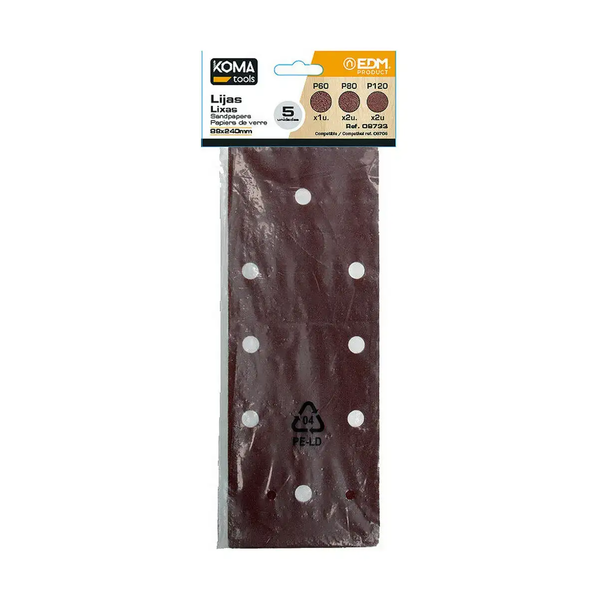 Feuilles abrasives koma tools 08706 5 unites_7682. DIAYTAR COTE D'IVOIRE - Là où la Qualité est Non Négociable. Parcourez notre boutique en ligne pour découvrir des produits qui incarnent le raffinement et l'excellence du Côte d'Ivoire.