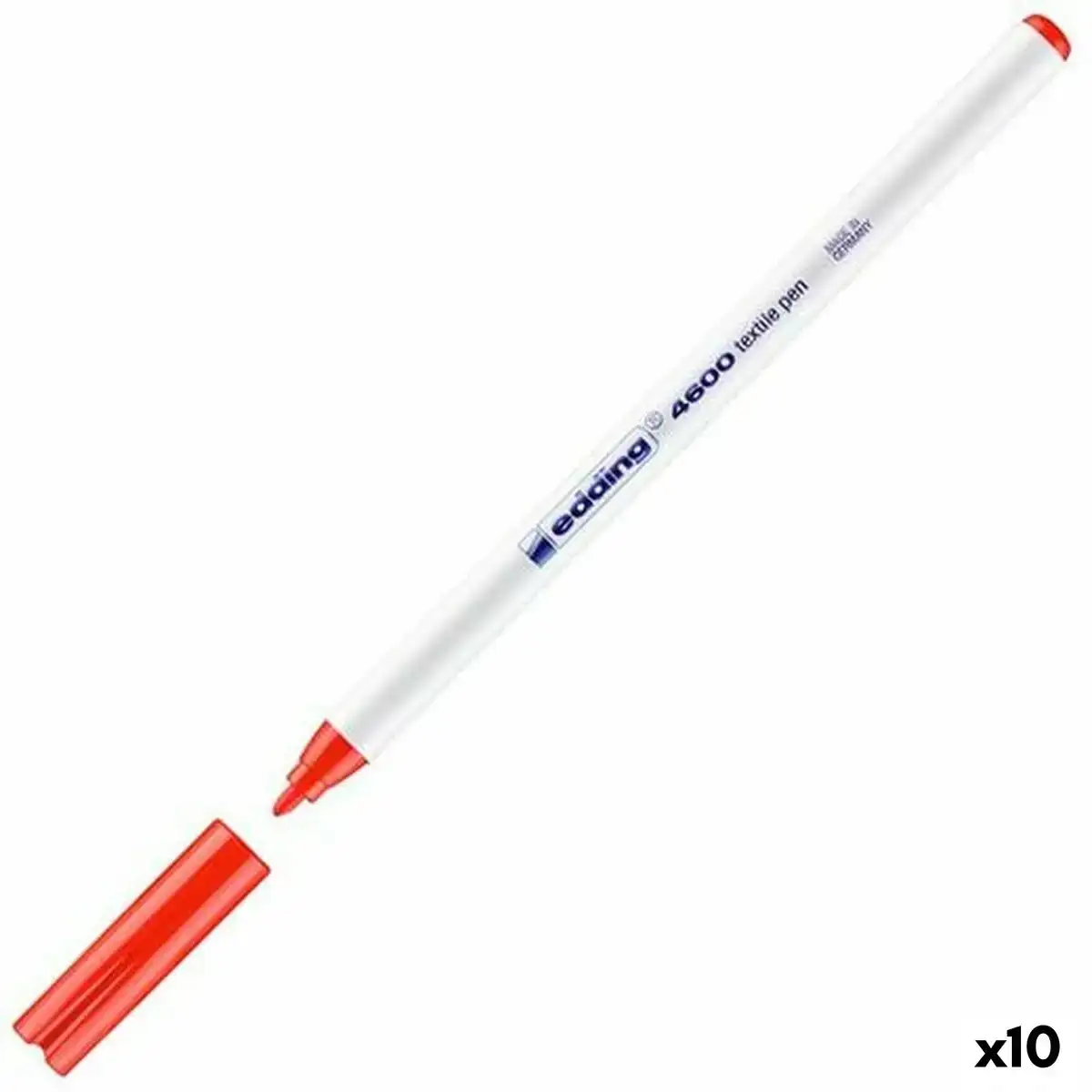 Feutres edding 4600 rouge 10 unites _5863. Bienvenue chez DIAYTAR COTE D'IVOIRE - Où Chaque Produit a son Âme. Découvrez notre gamme et choisissez des articles qui résonnent avec votre personnalité et vos valeurs.