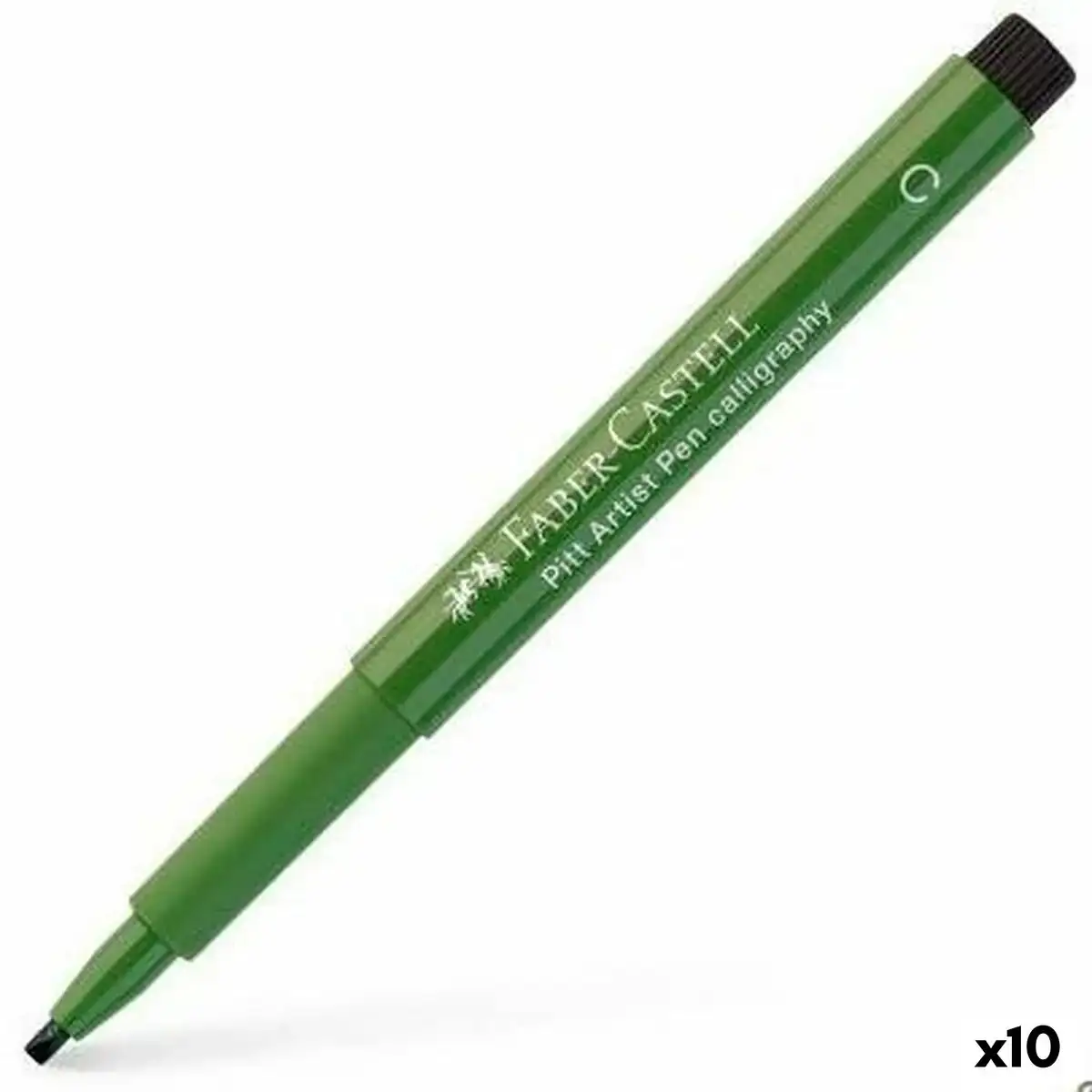 Feutres faber castell pitt artist calligraphie vert degrade 10 unites _2815. DIAYTAR COTE D'IVOIRE - L'Équilibre Parfait entre Tradition et Modernité. Explorez notre collection pour trouver des produits qui incarnent la culture et la contemporanéité du Côte d'Ivoire.