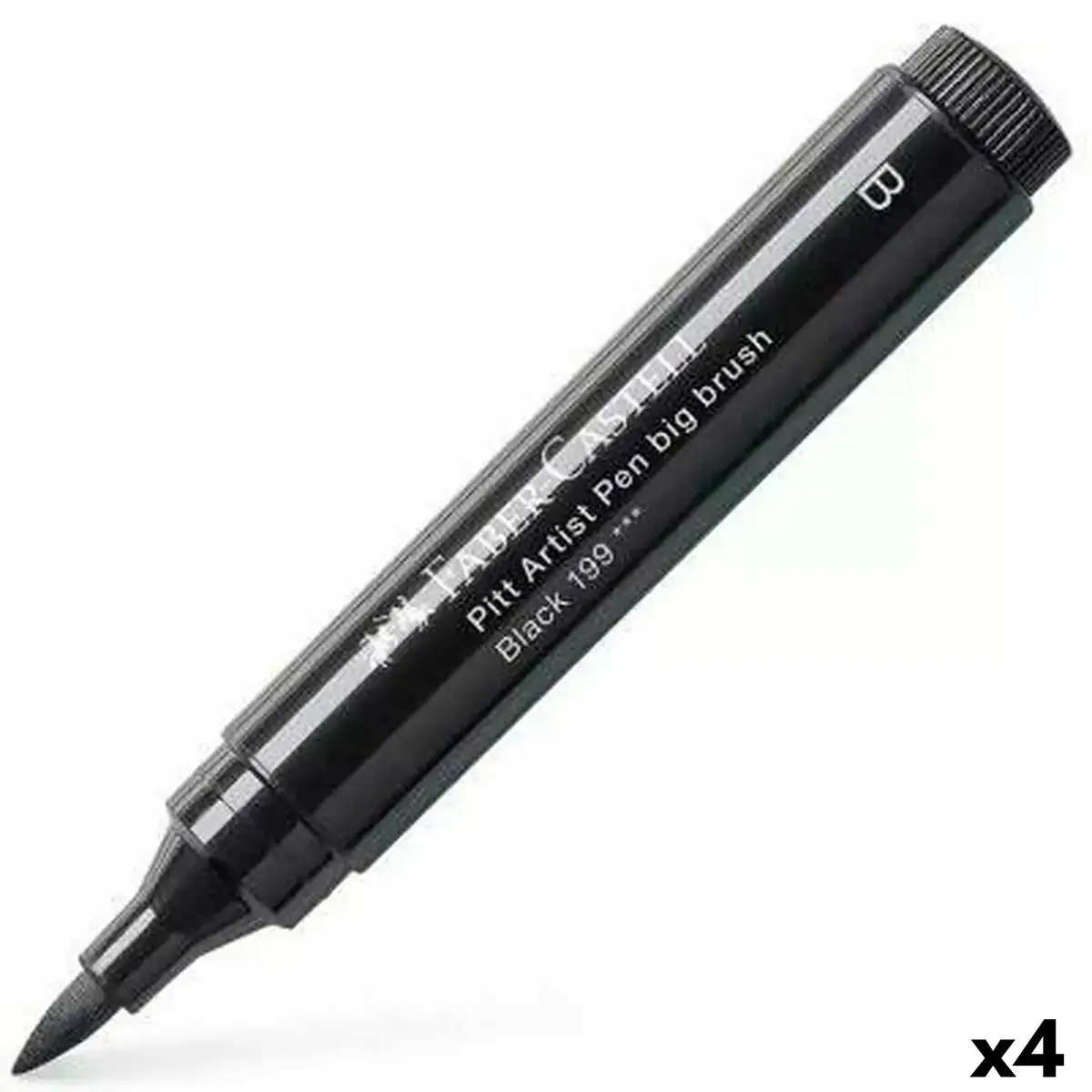 Feutres faber castell pitt artist pinceau noir 4 unites _6606. Bienvenue chez DIAYTAR COTE D'IVOIRE - Où Chaque Objet a sa Propre Histoire. Découvrez notre sélection soigneusement choisie et choisissez des produits qui racontent le patrimoine sénégalais.