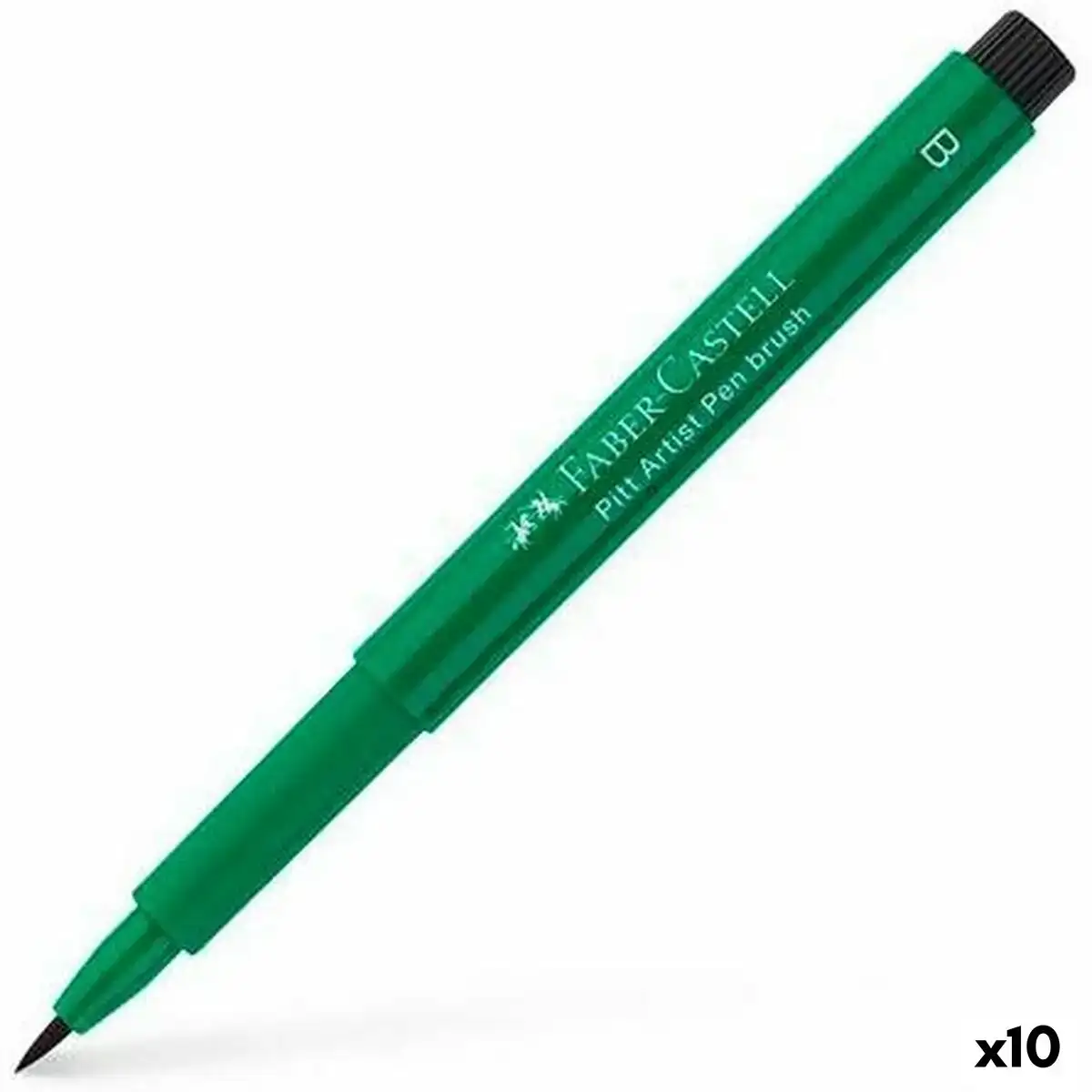 Feutres faber castell pitt artist vert fonce 10 unites _8737. DIAYTAR COTE D'IVOIRE - Votre Destination Shopping Inspirante. Explorez notre catalogue pour trouver des articles qui stimulent votre créativité et votre style de vie.