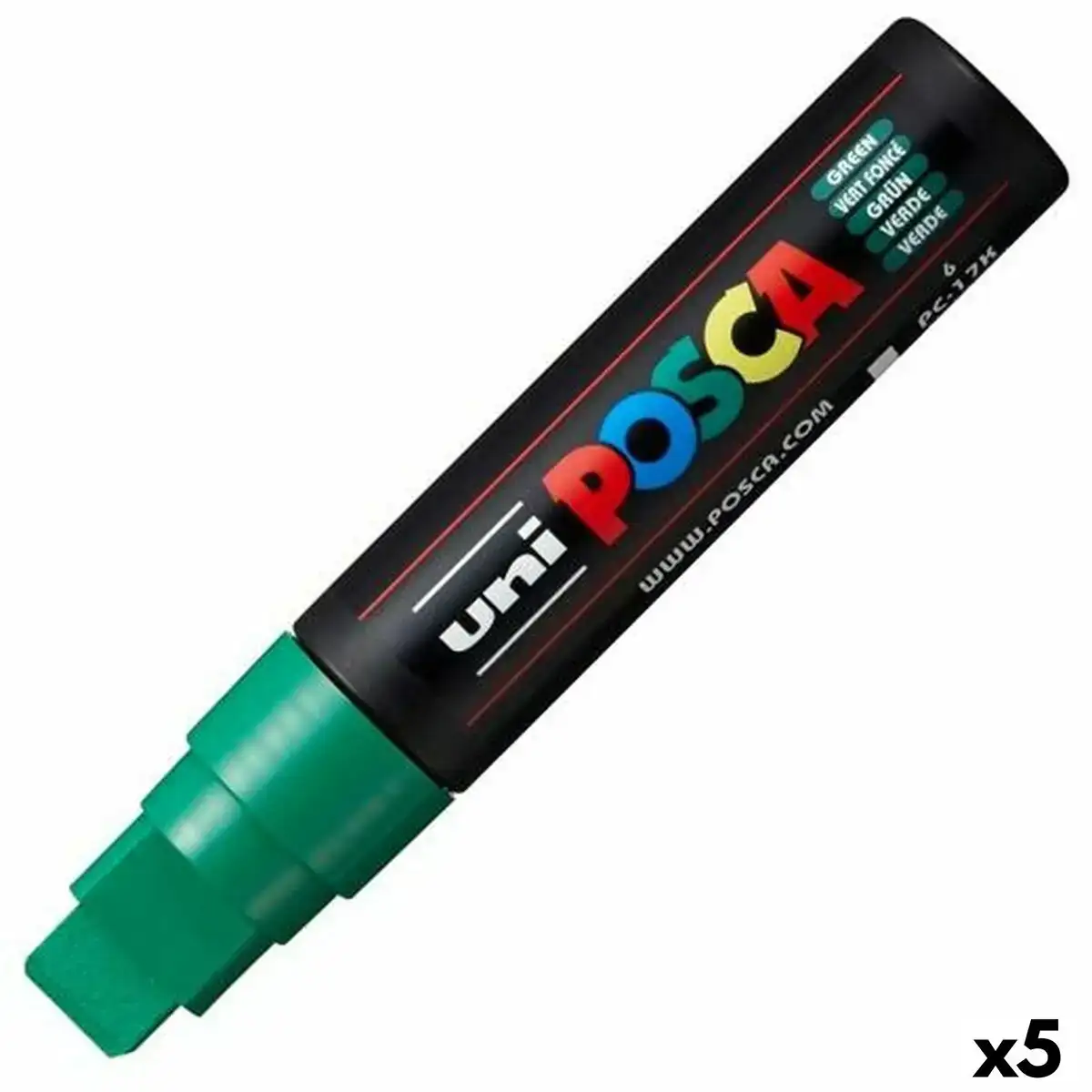 Feutres posca pc 17k vert 5 unites_1951. Bienvenue sur DIAYTAR COTE D'IVOIRE - Où le Shopping est une Affaire Personnelle. Découvrez notre sélection et choisissez des produits qui reflètent votre unicité et votre individualité.