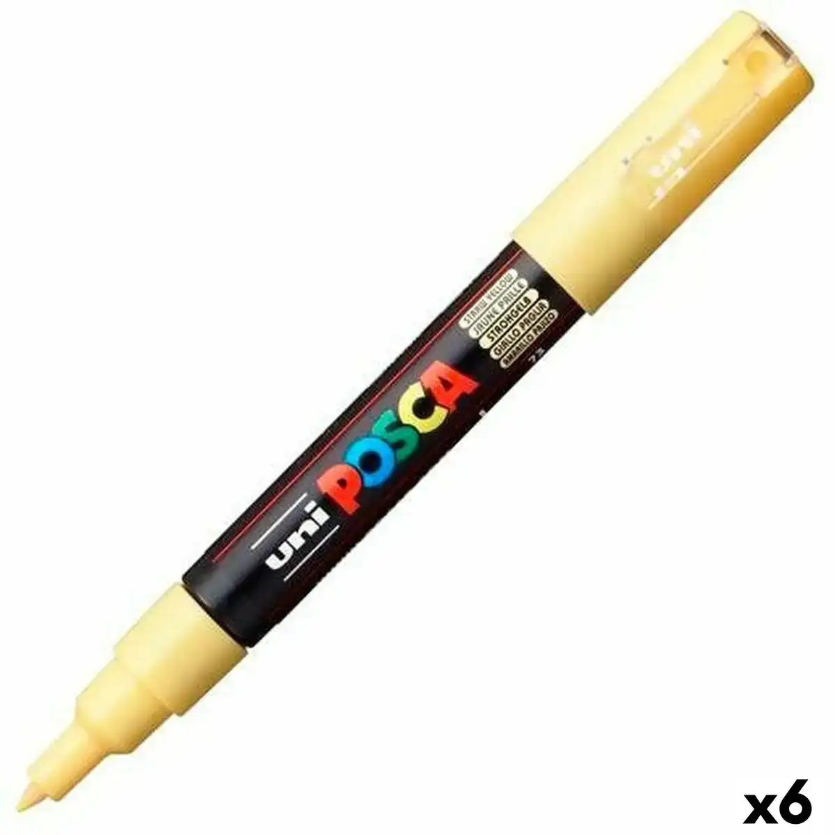 Feutres posca pc 1m jaune 6 unites _2425. DIAYTAR COTE D'IVOIRE - Votre Destination Shopping Exquise. Explorez notre boutique en ligne et découvrez des trésors qui ajoutent une touche de sophistication à votre style et à votre espace.