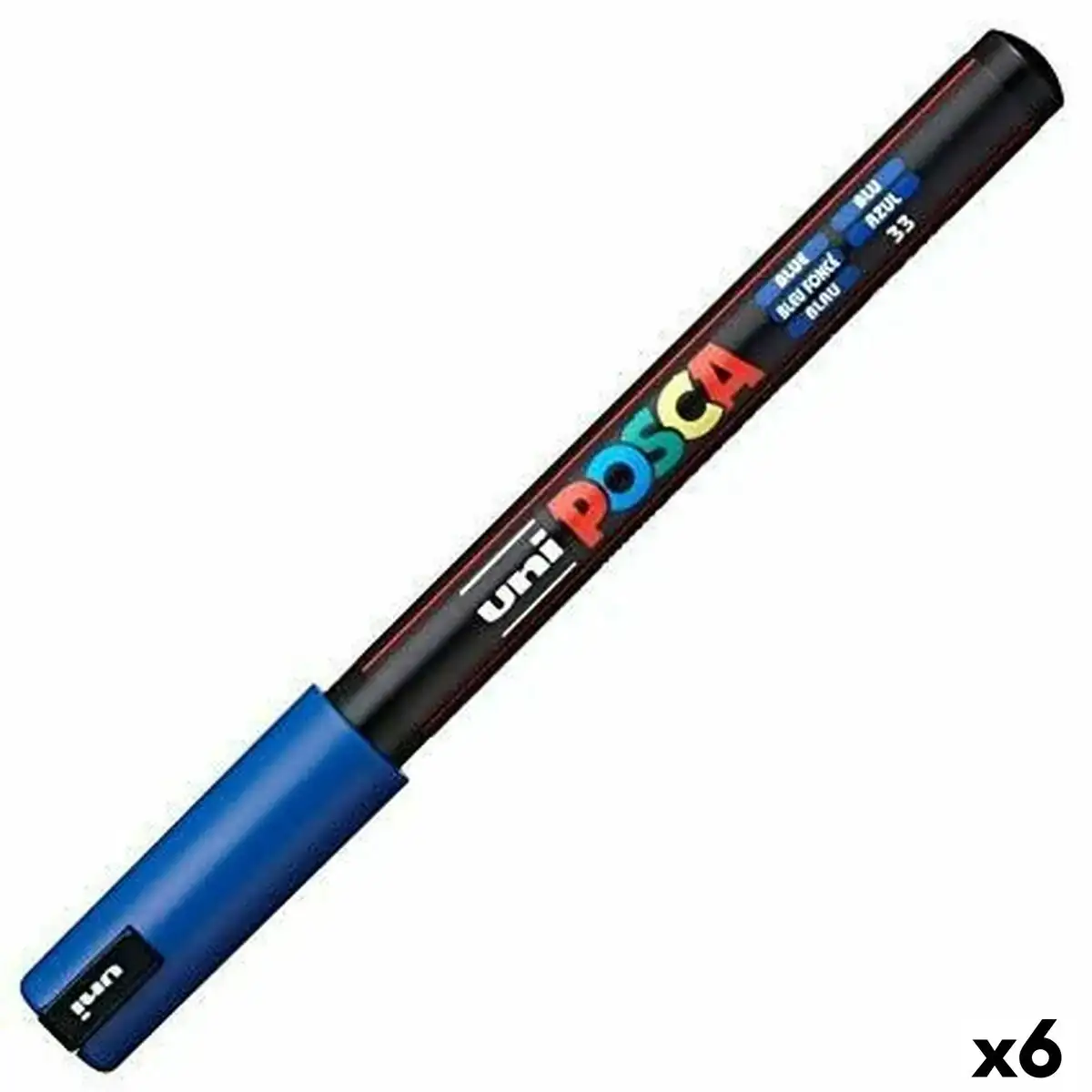 Feutres posca pc 1mr bleu 6 unites_1895. Entrez dans DIAYTAR COTE D'IVOIRE - Où Chaque Détail Compte. Explorez notre boutique en ligne pour trouver des produits de haute qualité, soigneusement choisis pour répondre à vos besoins et vos désirs.