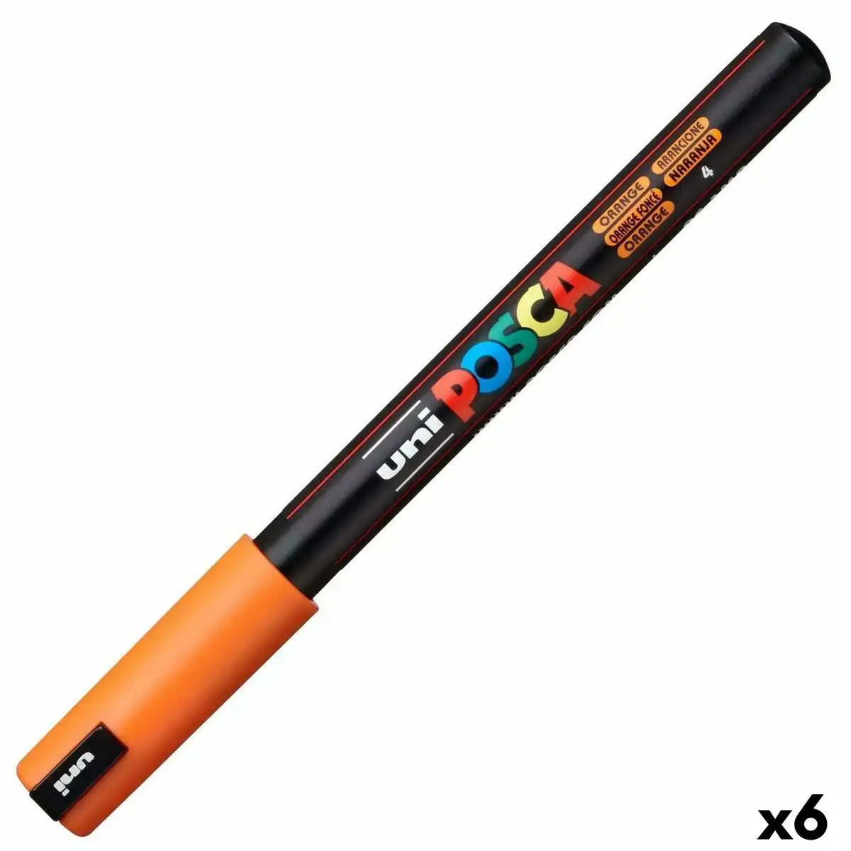 Feutres posca pc 1mr orange 6 unites_1063. DIAYTAR COTE D'IVOIRE - Où la Qualité est Notre Engagement. Explorez notre boutique en ligne pour découvrir des produits conçus pour vous apporter satisfaction et plaisir.