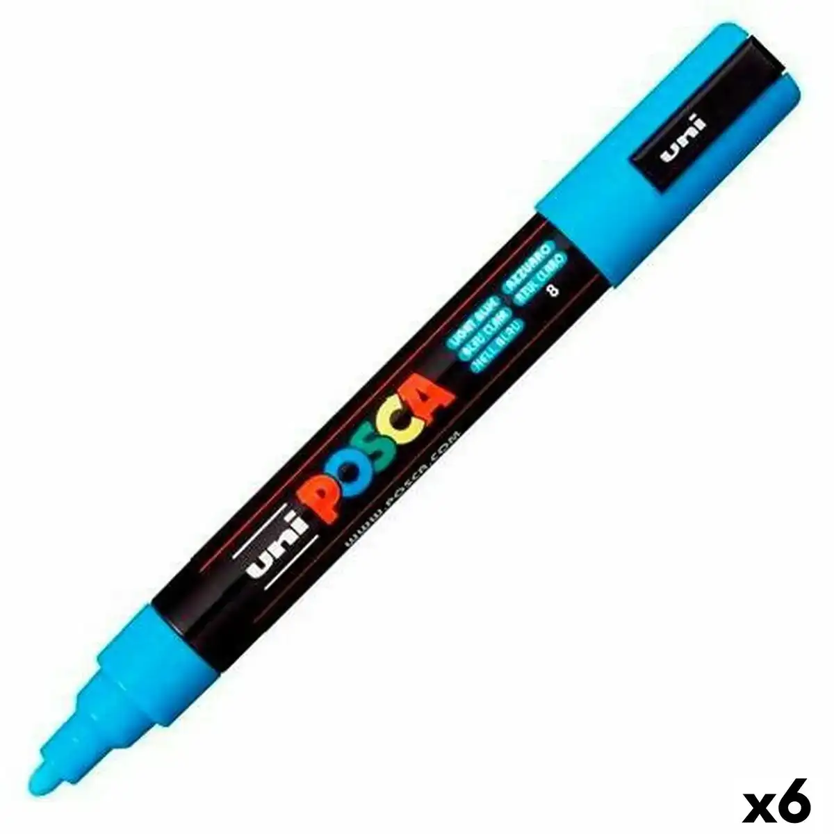 Feutres posca pc 5m bleu 6 unites _5255. Bienvenue chez DIAYTAR COTE D'IVOIRE - Où Chaque Achat est un Geste d'Amour. Découvrez notre sélection minutieuse et choisissez des articles qui témoignent de votre passion.
