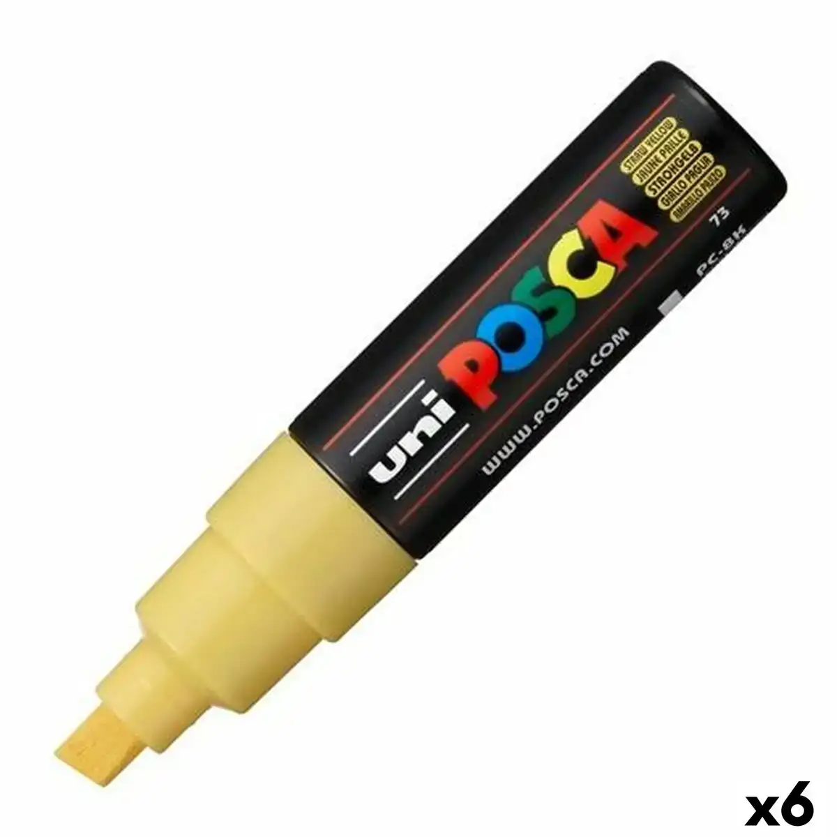 Feutres posca pc 8k jaune 6 unites_9132. DIAYTAR COTE D'IVOIRE - Votre Portail Vers l'Exclusivité. Explorez notre boutique en ligne pour trouver des produits uniques et exclusifs, conçus pour les amateurs de qualité.