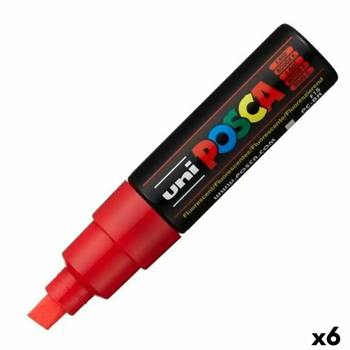 Feutres posca pc 8k rouge 6 unites_8087. Entrez dans l'Univers de DIAYTAR COTE D'IVOIRE - Où la Tradition S'unit à la Modernité. Explorez notre sélection pour trouver des produits qui allient héritage et innovation.